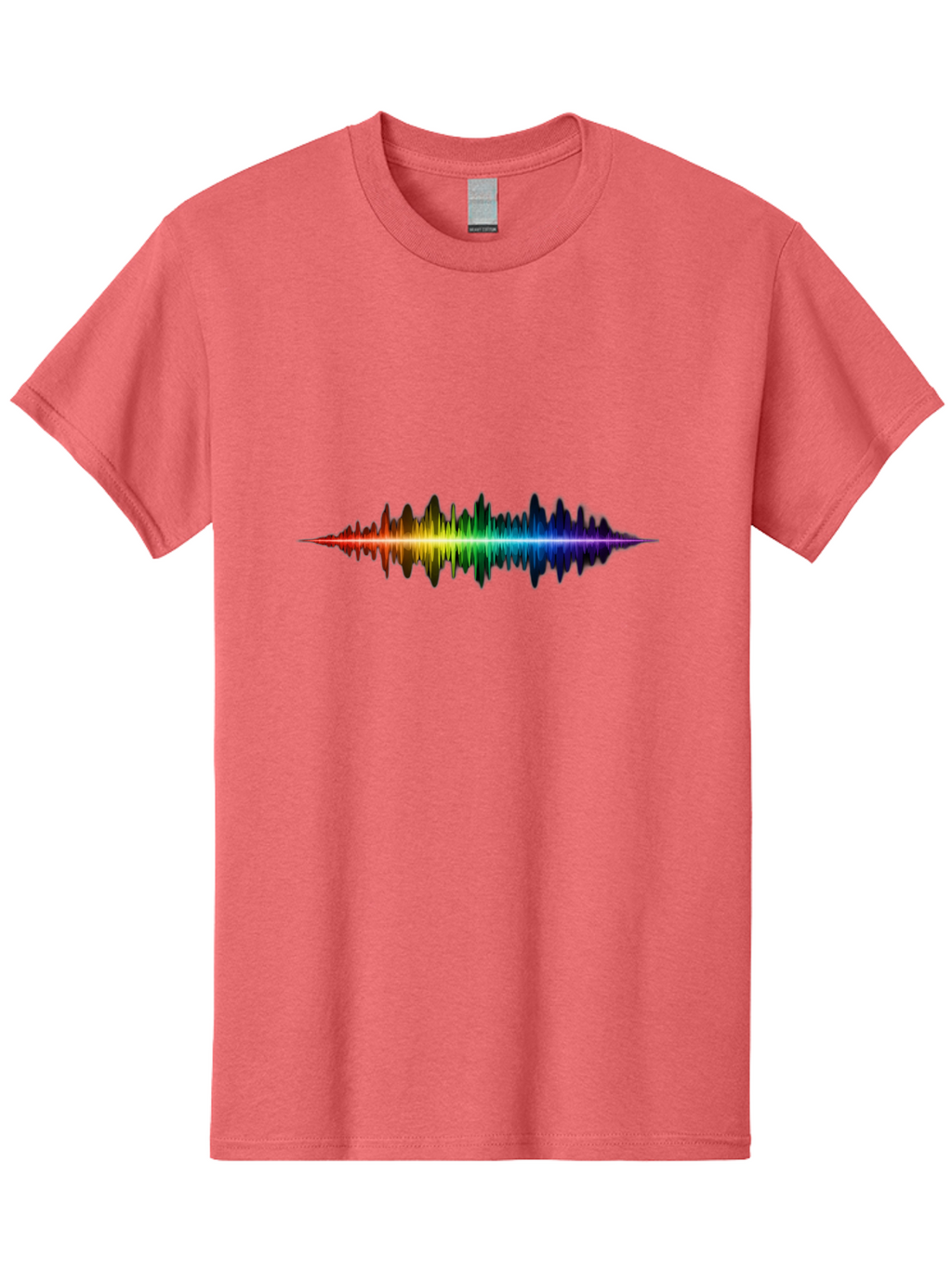 Rainbow-Sound-Wave Men'S Graphic Tee, 100% Cotton, Comfortable Casual Summer Wear, Machine Washable, Vintage Camera, Old Camera, Antique Camera, Black Camera, Classic Photography, Photography Equipment, Nostalgic Device, Film Camera, Bai295