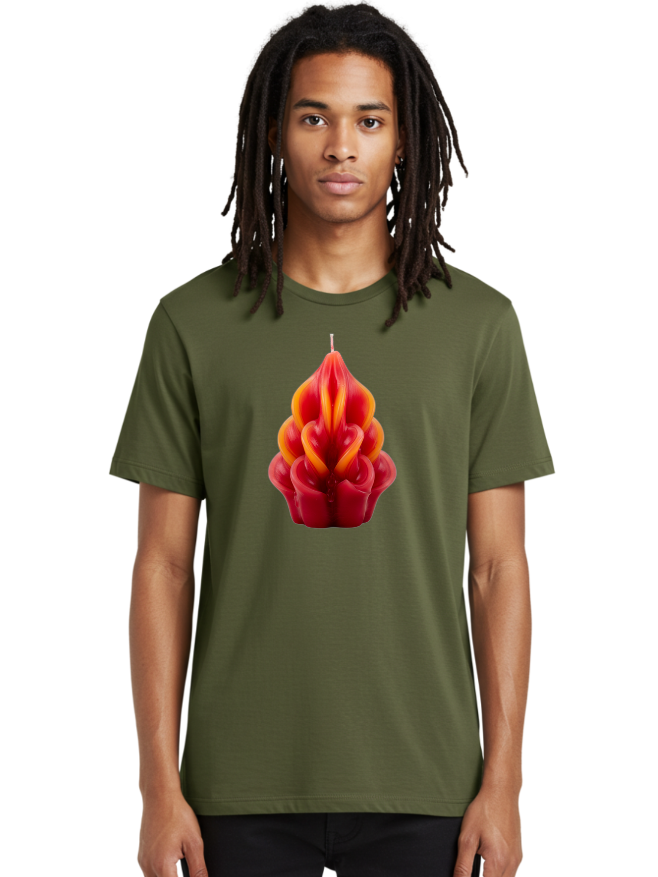 Red-Tulip-Candle Men'S Graphic Tee, 100% Cotton, Comfortable Casual Summer Wear, Machine Washable, Vintage Camera, Old Camera, Antique Camera, Black Camera, Classic Photography, Photography Equipment, Nostalgic Device, Film Camera, Camera Art Bai302