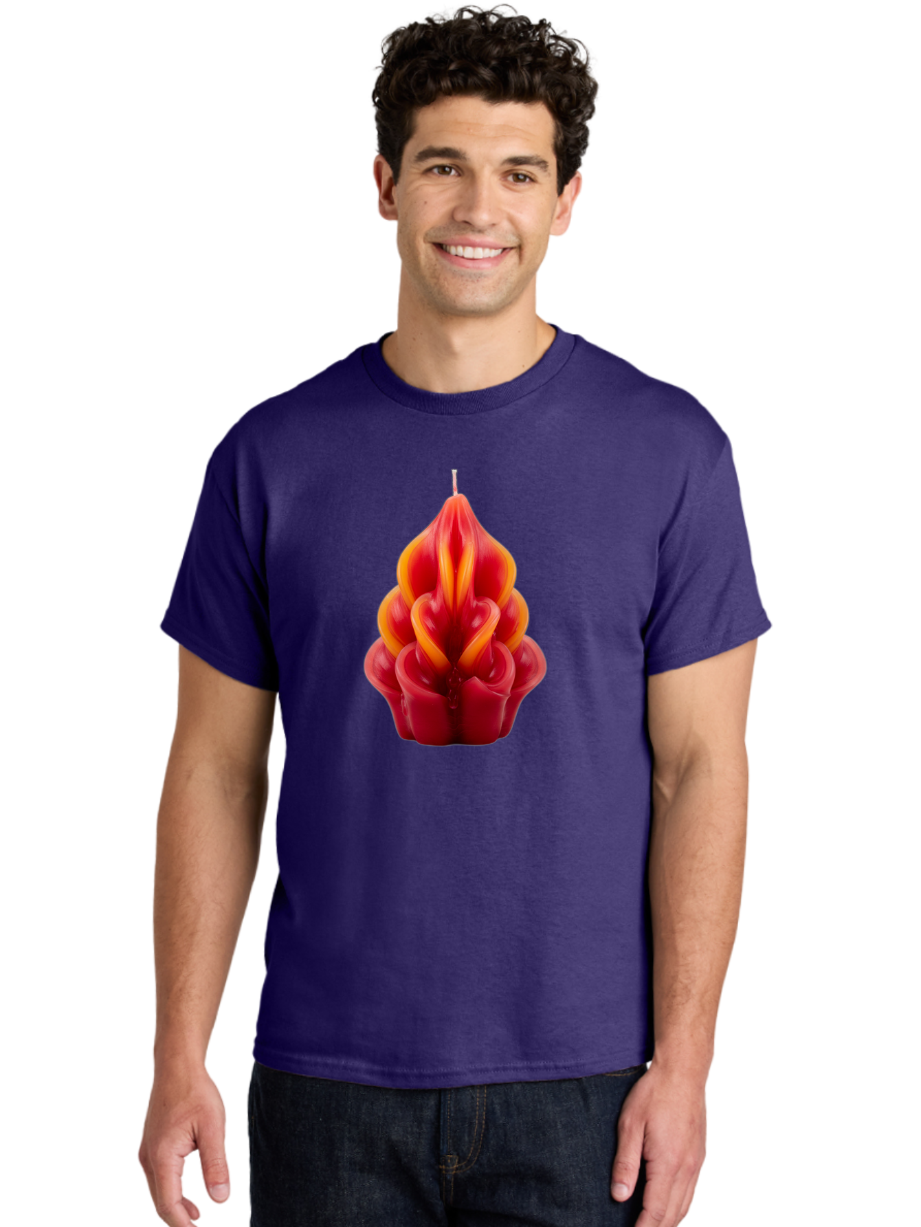 Red-Tulip-Candle Men'S Graphic Tee, 100% Cotton, Comfortable Casual Summer Wear, Machine Washable, Vintage Camera, Old Camera, Antique Camera, Black Camera, Classic Photography, Photography Equipment, Nostalgic Device, Film Camera, Camera Art Bai302
