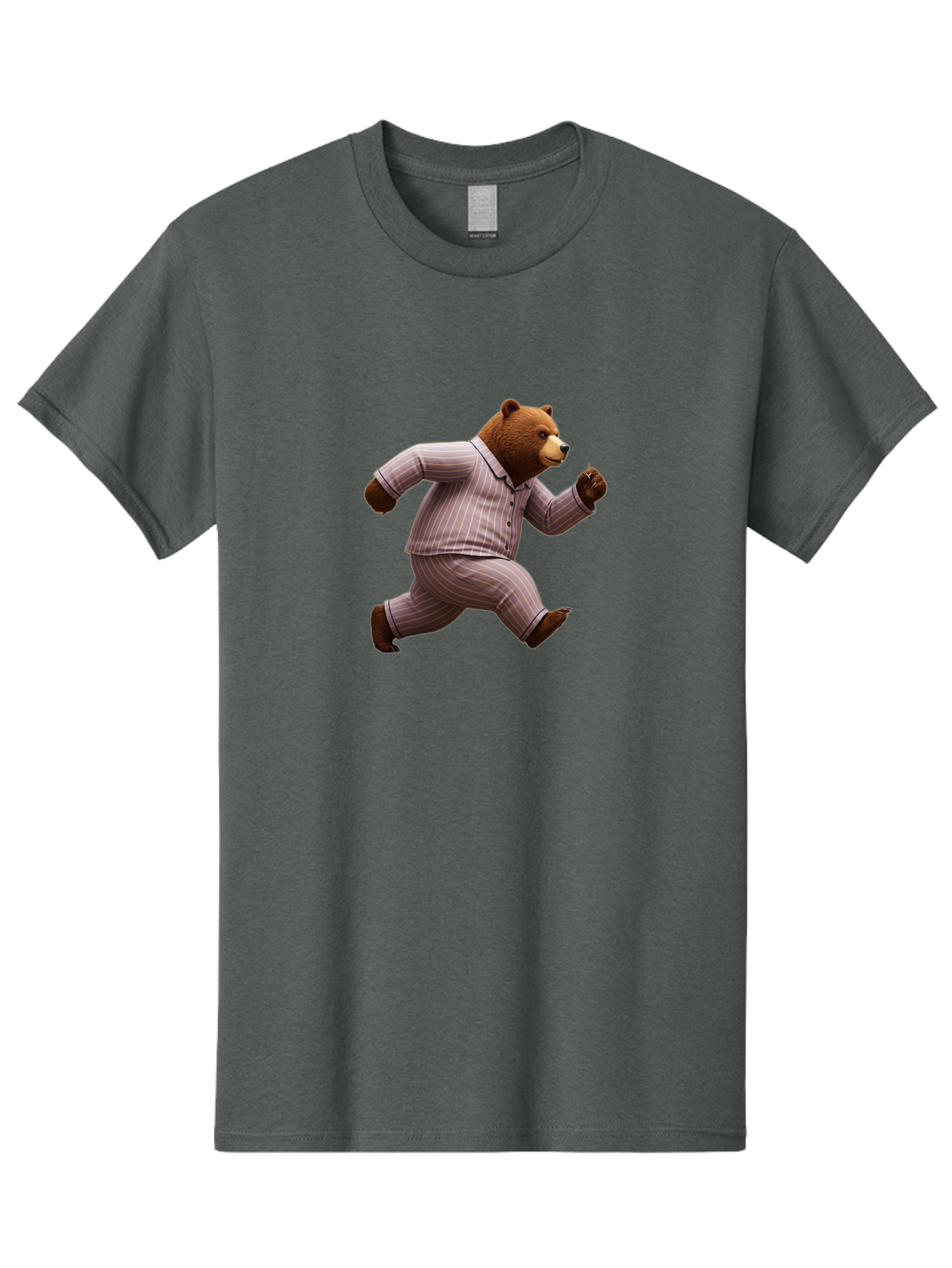 Running-Bear-In-Pajamas Men'S Graphic Tee, 100% Cotton, Comfortable Casual Summer Wear, Machine Washable, Vintage Camera, Old Camera, Antique Camera, Black Camera, Classic Photography, Photography Equipment, Nostalgic Device, Film Camera, Bai308