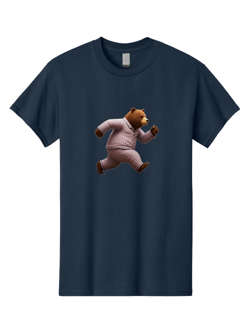 Running-Bear-In-Pajamas Men'S Graphic Tee, 100% Cotton, Comfortable Casual Summer Wear, Machine Washable, Vintage Camera, Old Camera, Antique Camera, Black Camera, Classic Photography, Photography Equipment, Nostalgic Device, Film Camera, Bai308