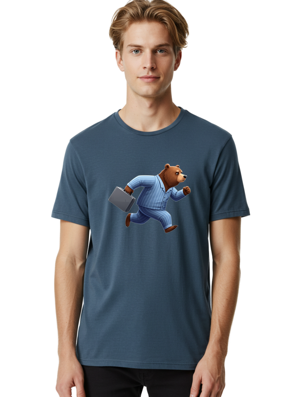 Running-Bear Men'S Graphic Tee, 100% Cotton, Comfortable Casual Summer Wear, Machine Washable, Vintage Camera, Old Camera, Antique Camera, Black Camera, Classic Photography, Photography Equipment, Nostalgic Device, Film Camera, Camera Art Bai310