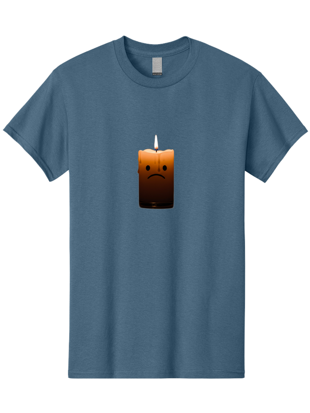 Sad-Candle-1 Men'S Graphic Tee, 100% Cotton, Comfortable Casual Summer Wear, Machine Washable, Vintage Camera, Old Camera, Antique Camera, Black Camera, Classic Photography, Photography Equipment, Nostalgic Device, Film Camera, Camera Art Bai311