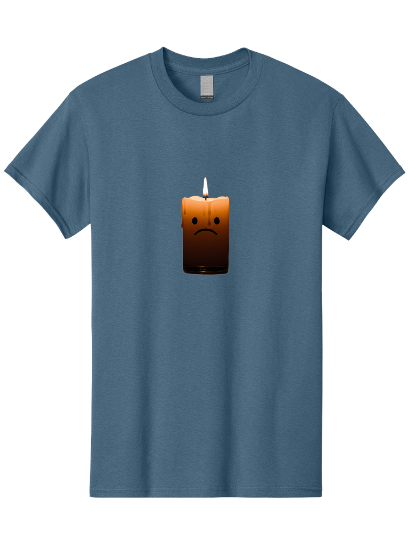 Sad-Candle-1 Men'S Graphic Tee, 100% Cotton, Comfortable Casual Summer Wear, Machine Washable, Vintage Camera, Old Camera, Antique Camera, Black Camera, Classic Photography, Photography Equipment, Nostalgic Device, Film Camera, Camera Art Bai311