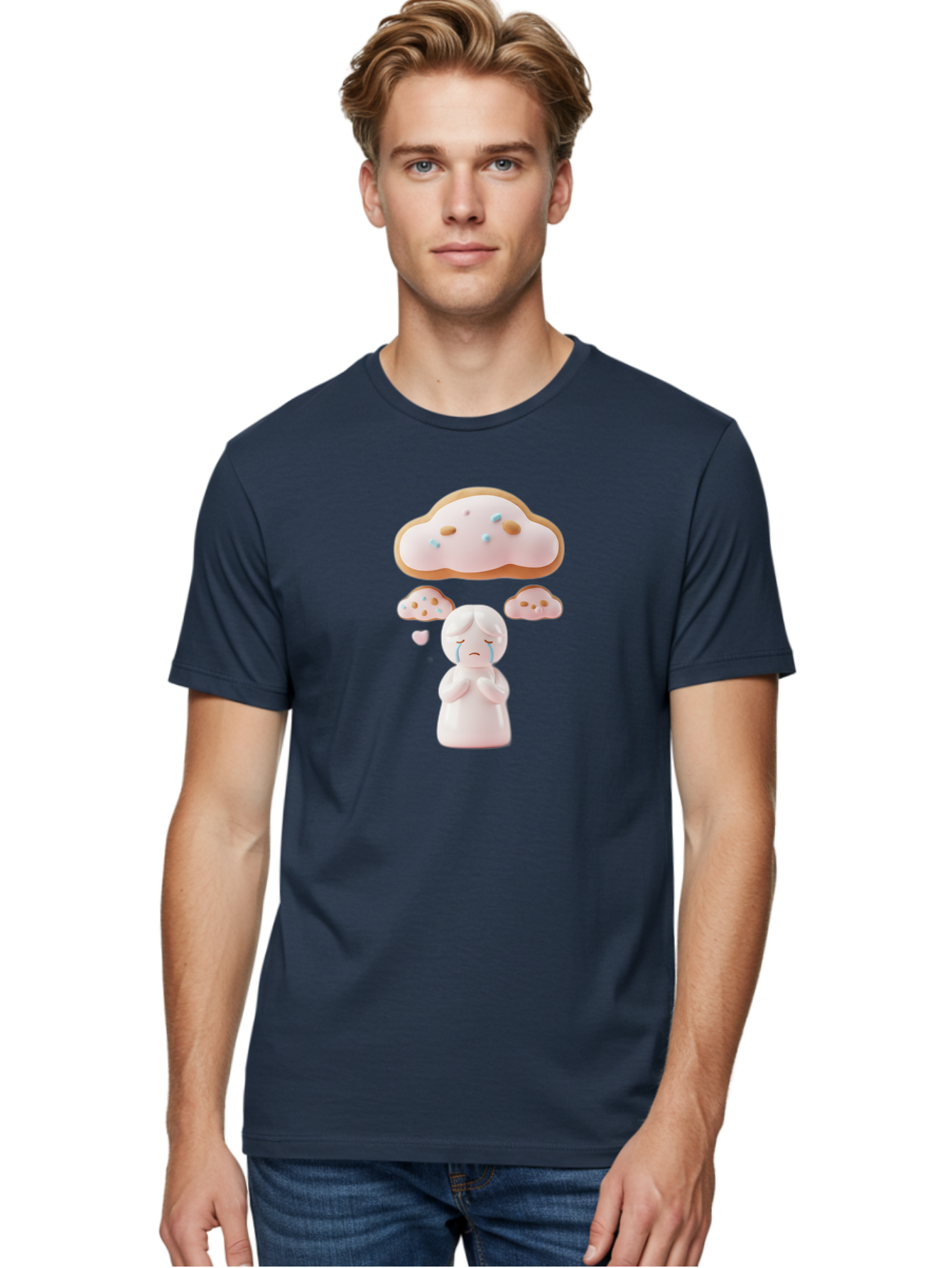Sad-Girl-With-Cookies Men'S Graphic Tee, 100% Cotton, Comfortable Casual Summer Wear, Machine Washable, Vintage Camera, Old Camera, Antique Camera, Black Camera, Classic Photography, Photography Equipment, Nostalgic Device, Film Camera, Bai316