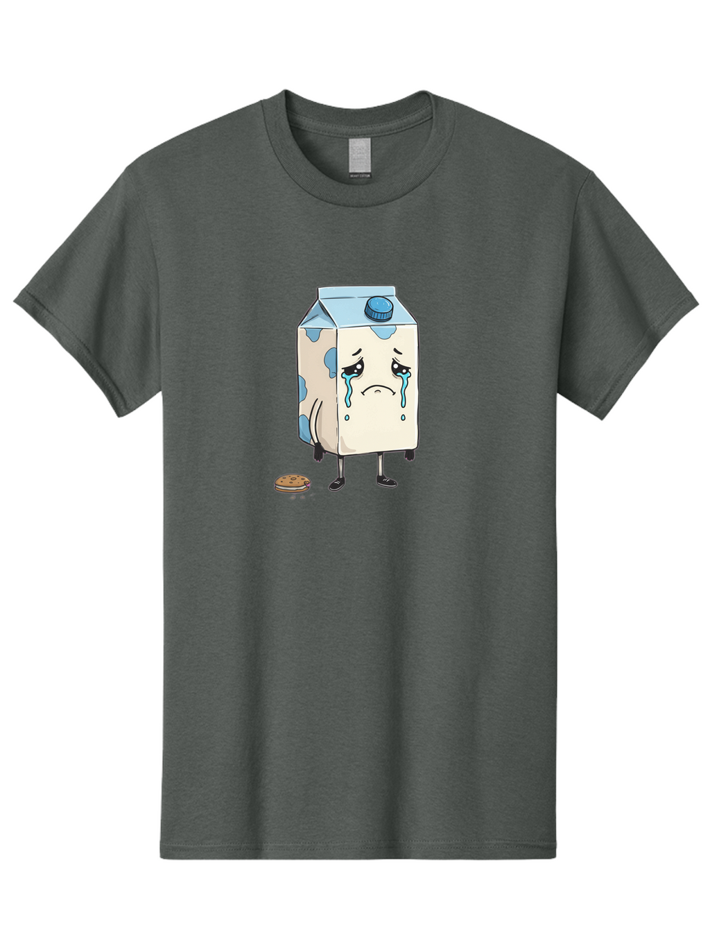 Sad-Milk-2 Men'S Graphic Tee, 100% Cotton, Comfortable Casual Summer Wear, Machine Washable, Vintage Camera, Old Camera, Antique Camera, Black Camera, Classic Photography, Photography Equipment, Nostalgic Device, Film Camera, Camera Art Bai319