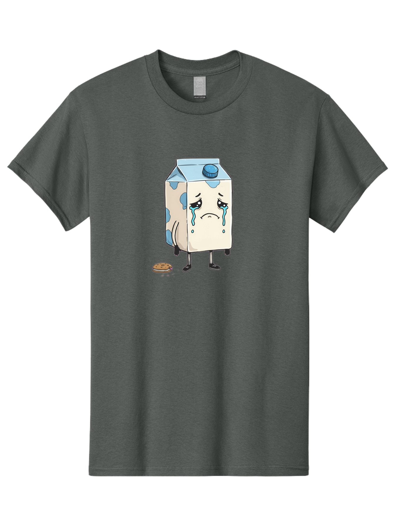 Sad-Milk-2 Men'S Graphic Tee, 100% Cotton, Comfortable Casual Summer Wear, Machine Washable, Vintage Camera, Old Camera, Antique Camera, Black Camera, Classic Photography, Photography Equipment, Nostalgic Device, Film Camera, Camera Art Bai319