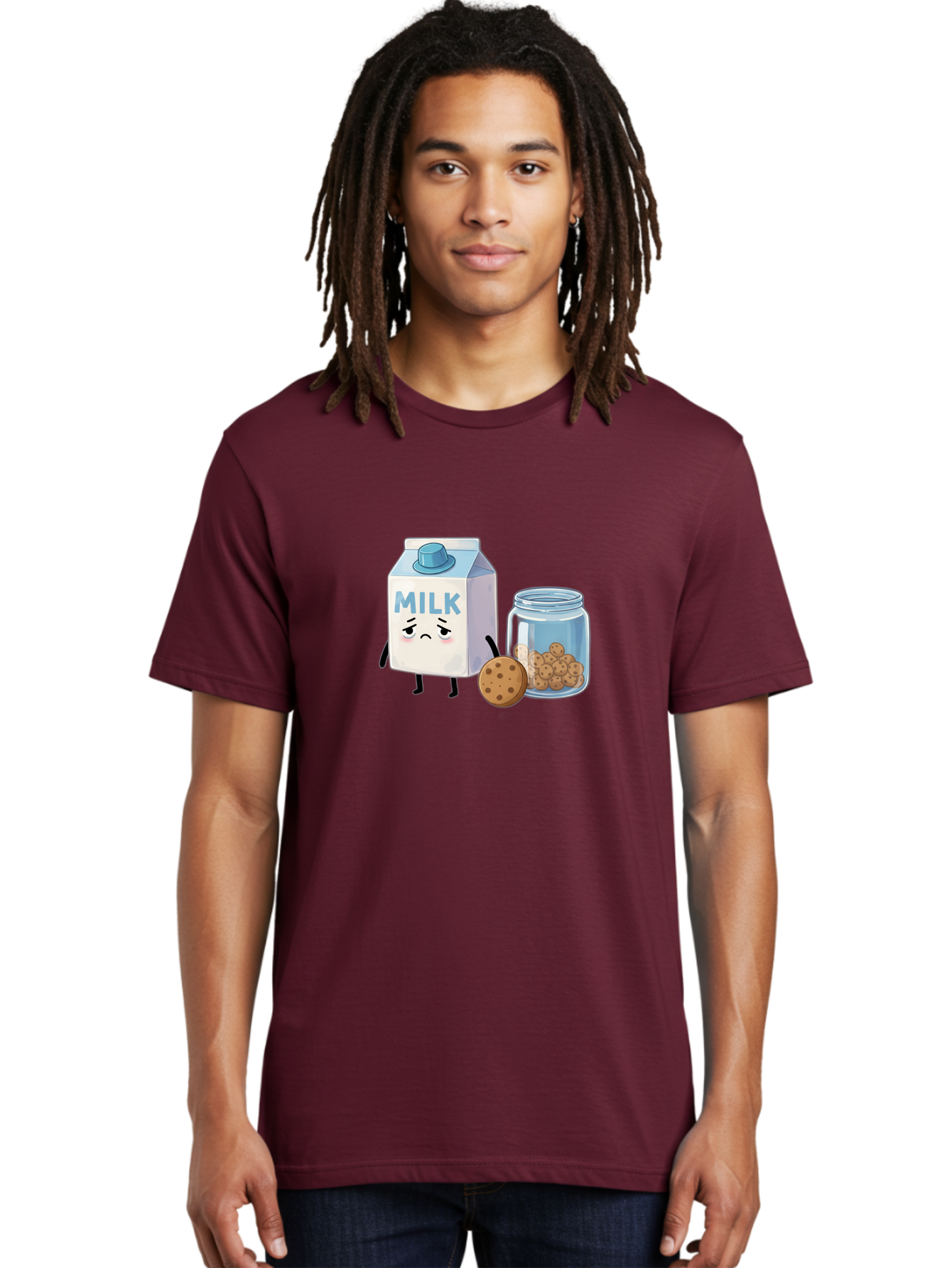 Sad-Milk-3 Men'S Graphic Tee, 100% Cotton, Comfortable Casual Summer Wear, Machine Washable, Vintage Camera, Old Camera, Antique Camera, Black Camera, Classic Photography, Photography Equipment, Nostalgic Device, Film Camera, Camera Art Bai320