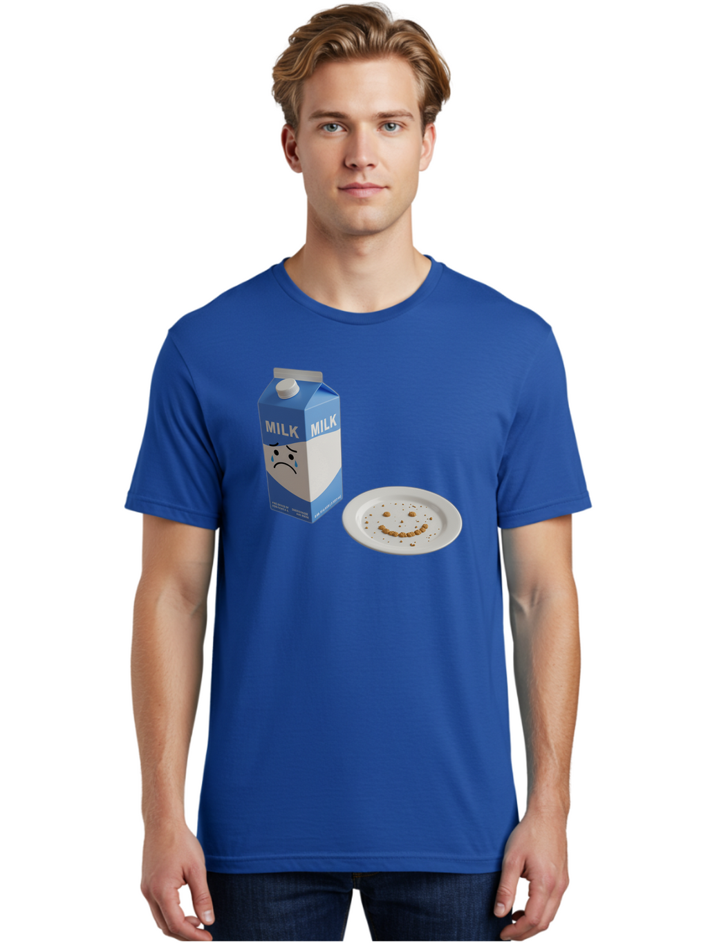 Sad-Milk-4 Men'S Graphic Tee, 100% Cotton, Comfortable Casual Summer Wear, Machine Washable, Vintage Camera, Old Camera, Antique Camera, Black Camera, Classic Photography, Photography Equipment, Nostalgic Device, Film Camera, Camera Art Bai321