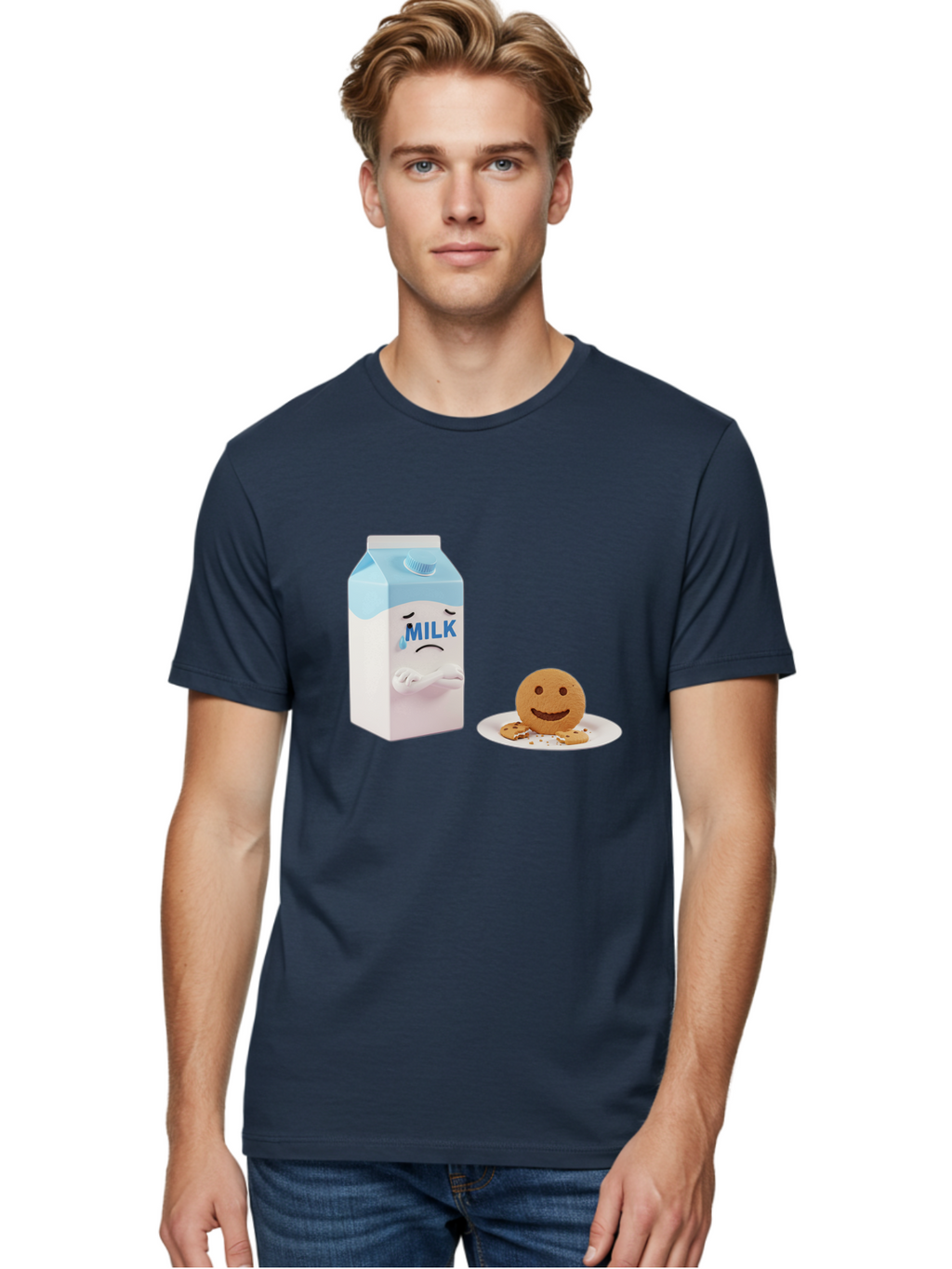 Sad-Milk-6 Men'S Graphic Tee, 100% Cotton, Comfortable Casual Summer Wear, Machine Washable, Vintage Camera, Old Camera, Antique Camera, Black Camera, Classic Photography, Photography Equipment, Nostalgic Device, Film Camera, Camera Art Bai323