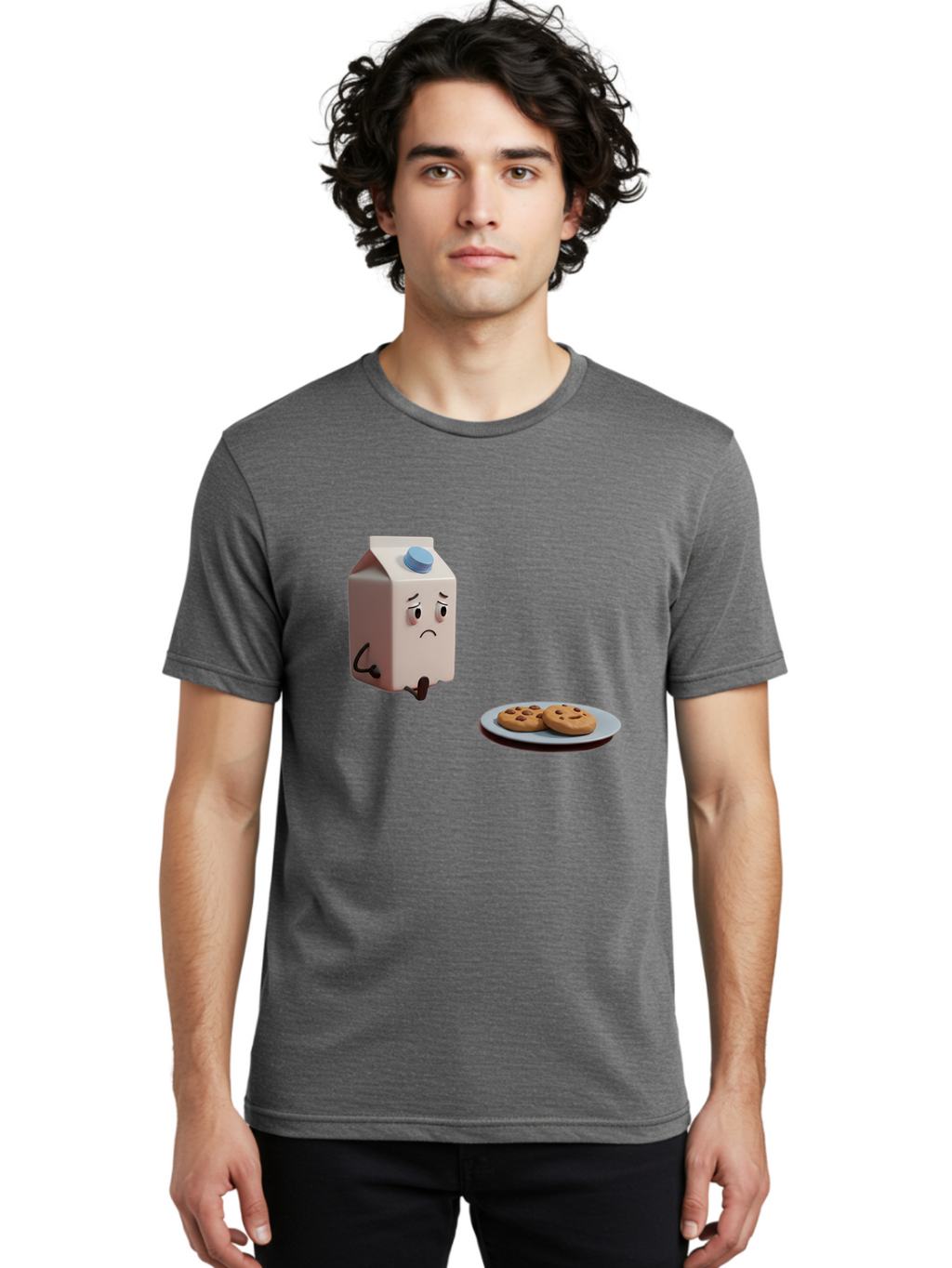 Sad-Milk-7 Men'S Graphic Tee, 100% Cotton, Comfortable Casual Summer Wear, Machine Washable, Vintage Camera, Old Camera, Antique Camera, Black Camera, Classic Photography, Photography Equipment, Nostalgic Device, Film Camera, Camera Art Bai324
