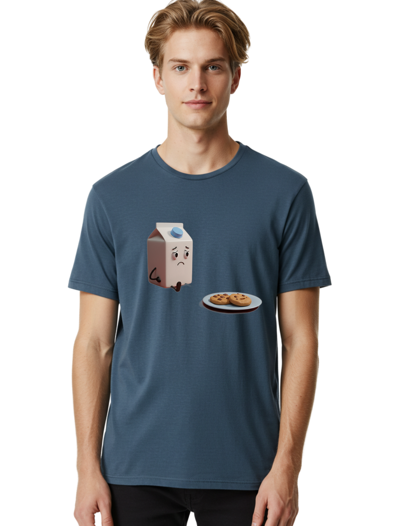 Sad-Milk-7 Men'S Graphic Tee, 100% Cotton, Comfortable Casual Summer Wear, Machine Washable, Vintage Camera, Old Camera, Antique Camera, Black Camera, Classic Photography, Photography Equipment, Nostalgic Device, Film Camera, Camera Art Bai324