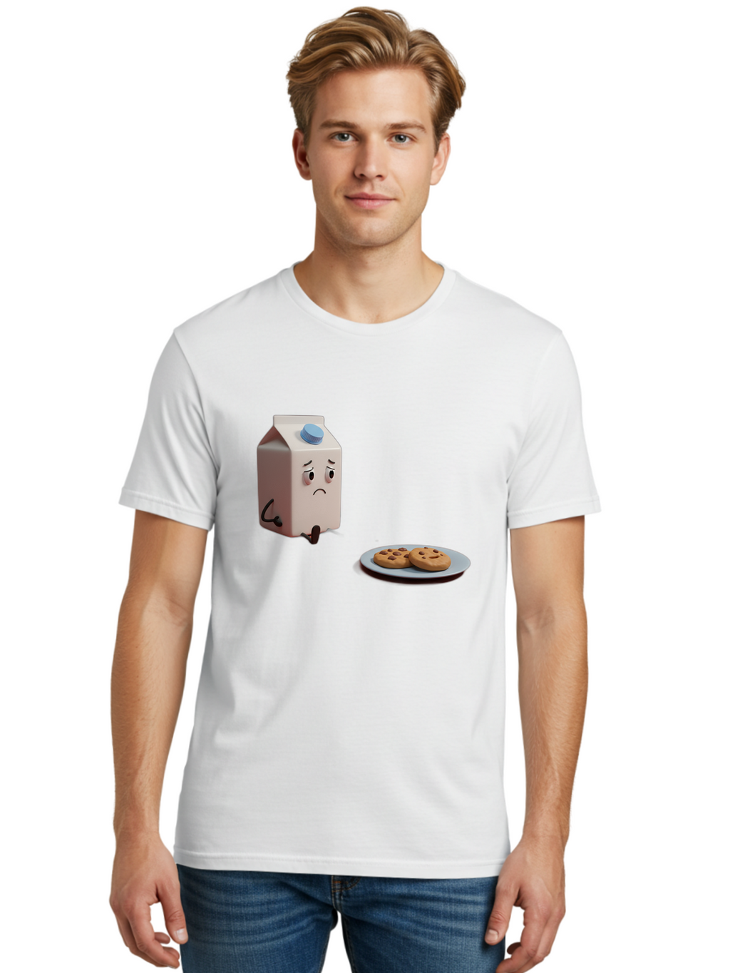 Sad-Milk-7 Men'S Graphic Tee, 100% Cotton, Comfortable Casual Summer Wear, Machine Washable, Vintage Camera, Old Camera, Antique Camera, Black Camera, Classic Photography, Photography Equipment, Nostalgic Device, Film Camera, Camera Art Bai324