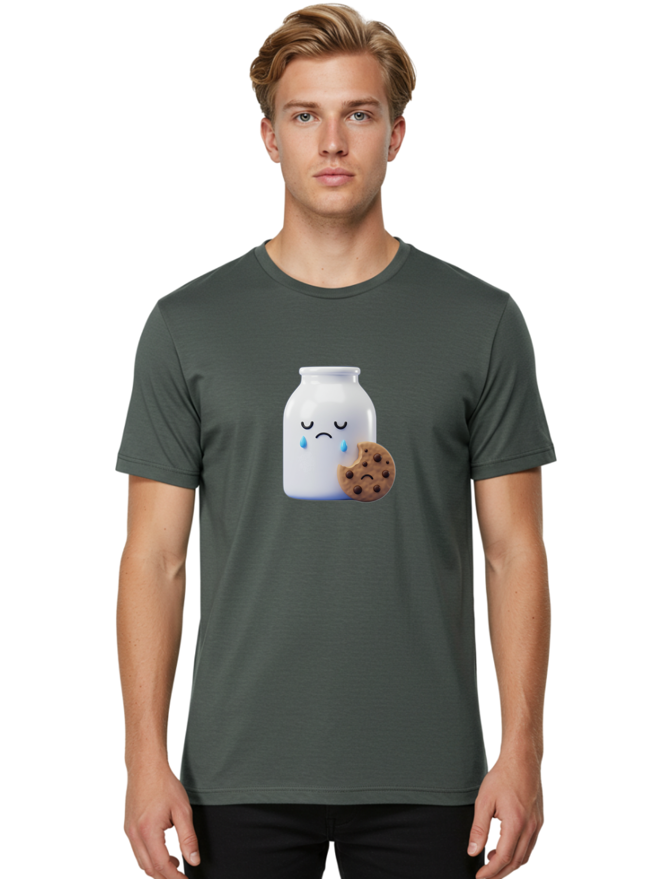 Sad-Milk-And-Cookie Men'S Graphic Tee, 100% Cotton, Comfortable Casual Summer Wear, Machine Washable, Vintage Camera, Old Camera, Antique Camera, Black Camera, Classic Photography, Photography Equipment, Nostalgic Device, Film Camera, Bai325