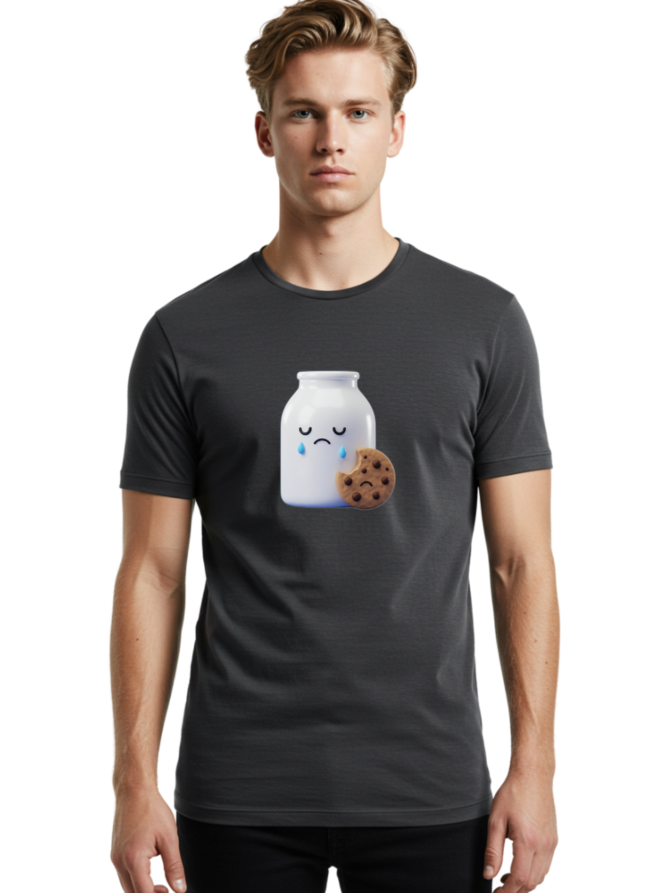 Sad-Milk-And-Cookie Men'S Graphic Tee, 100% Cotton, Comfortable Casual Summer Wear, Machine Washable, Vintage Camera, Old Camera, Antique Camera, Black Camera, Classic Photography, Photography Equipment, Nostalgic Device, Film Camera, Bai325