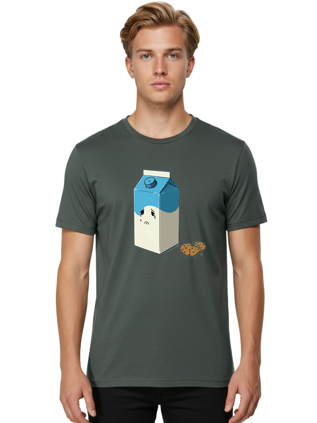 Sad-Milk-And-Cookies Men'S Graphic Tee, 100% Cotton, Comfortable Casual Summer Wear, Machine Washable, Vintage Camera, Old Camera, Antique Camera, Black Camera, Classic Photography, Photography Equipment, Nostalgic Device, Film Camera, Bai326