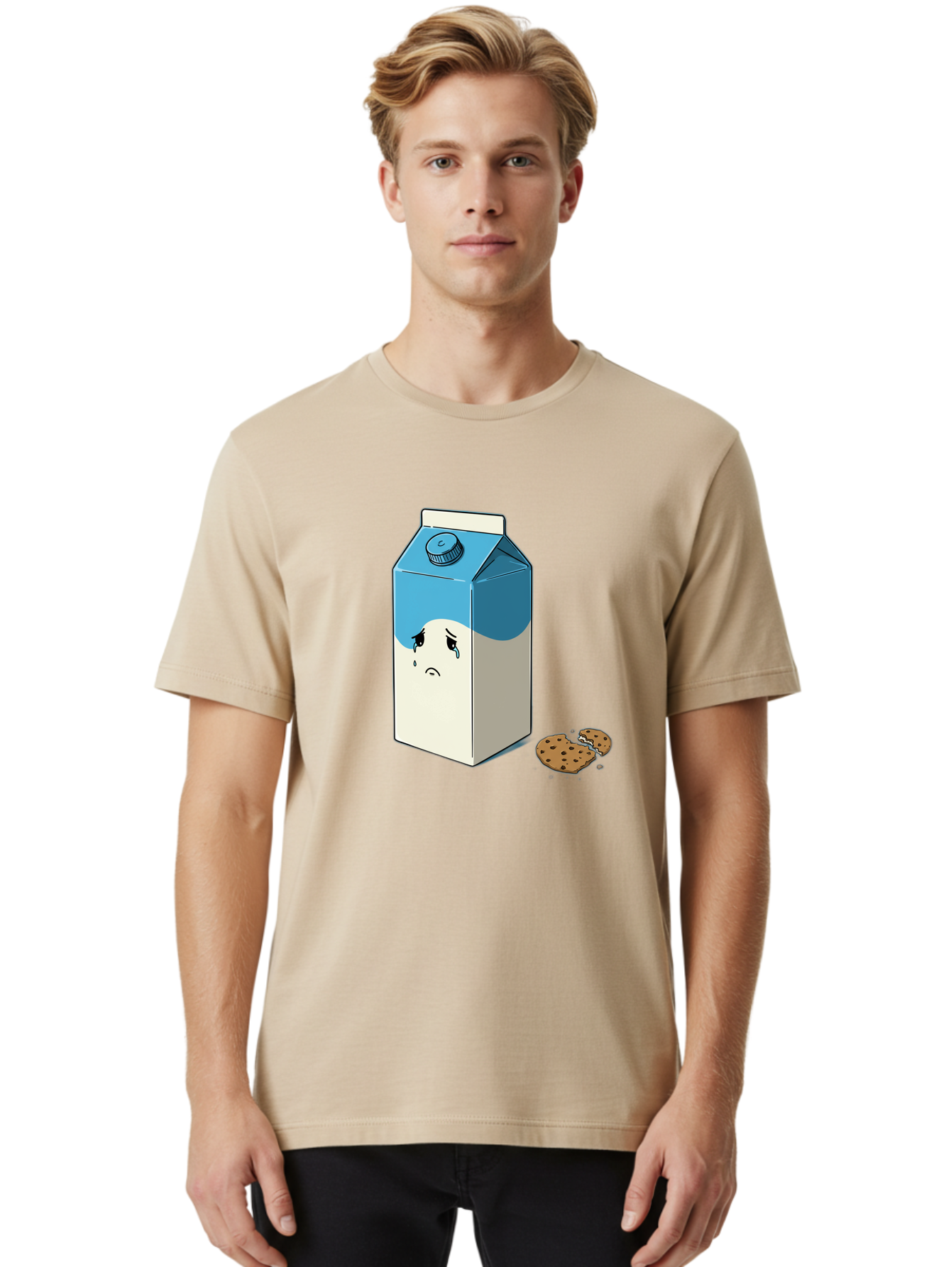 Sad-Milk-And-Cookies Men'S Graphic Tee, 100% Cotton, Comfortable Casual Summer Wear, Machine Washable, Vintage Camera, Old Camera, Antique Camera, Black Camera, Classic Photography, Photography Equipment, Nostalgic Device, Film Camera, Bai326