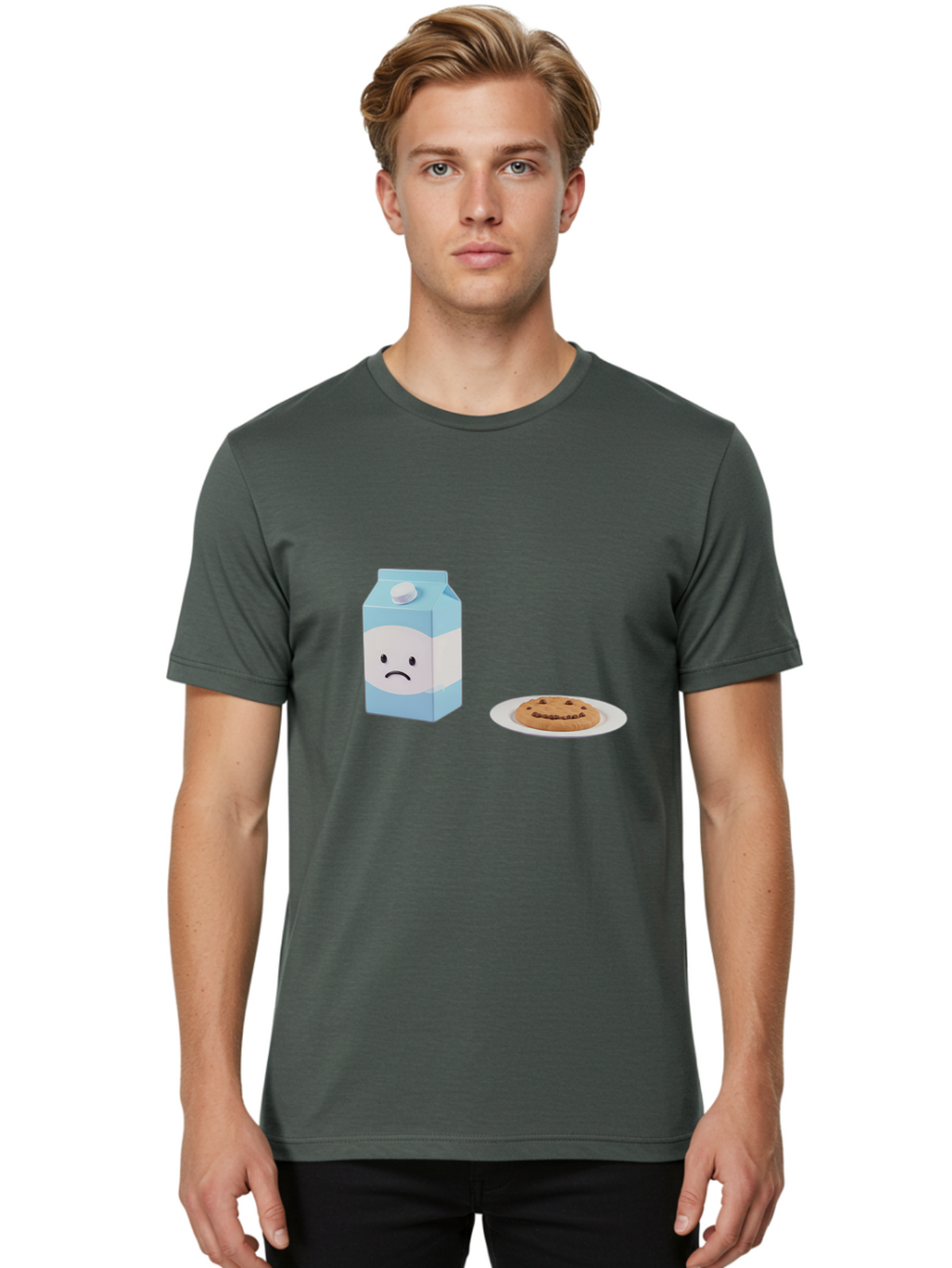 Sad-Milk-And-Happy-Cookie Men'S Graphic Tee, 100% Cotton, Comfortable Casual Summer Wear, Machine Washable, Vintage Camera, Old Camera, Antique Camera, Black Camera, Classic Photography, Photography Equipment, Nostalgic Device, Film Camera, Bai327
