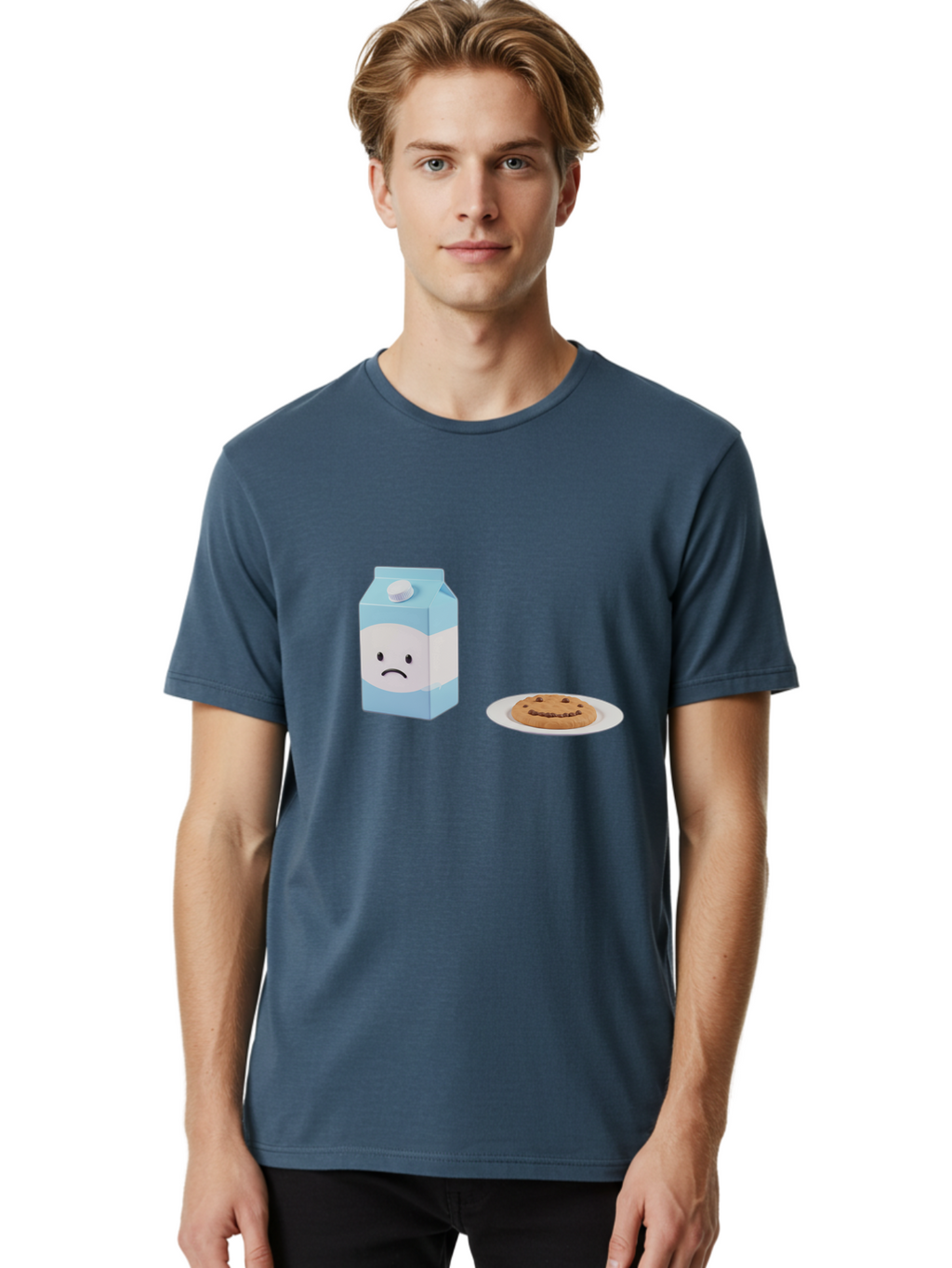 Sad-Milk-And-Happy-Cookie Men'S Graphic Tee, 100% Cotton, Comfortable Casual Summer Wear, Machine Washable, Vintage Camera, Old Camera, Antique Camera, Black Camera, Classic Photography, Photography Equipment, Nostalgic Device, Film Camera, Bai327