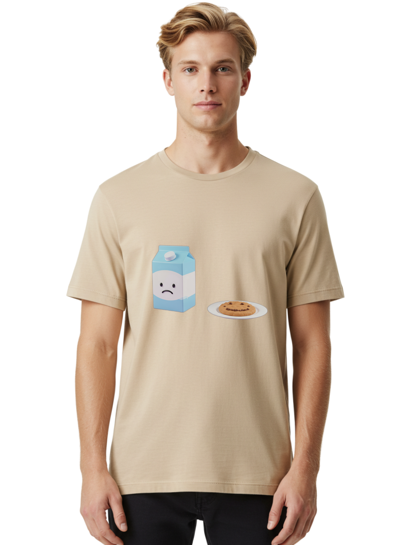 Sad-Milk-And-Happy-Cookie Men'S Graphic Tee, 100% Cotton, Comfortable Casual Summer Wear, Machine Washable, Vintage Camera, Old Camera, Antique Camera, Black Camera, Classic Photography, Photography Equipment, Nostalgic Device, Film Camera, Bai327