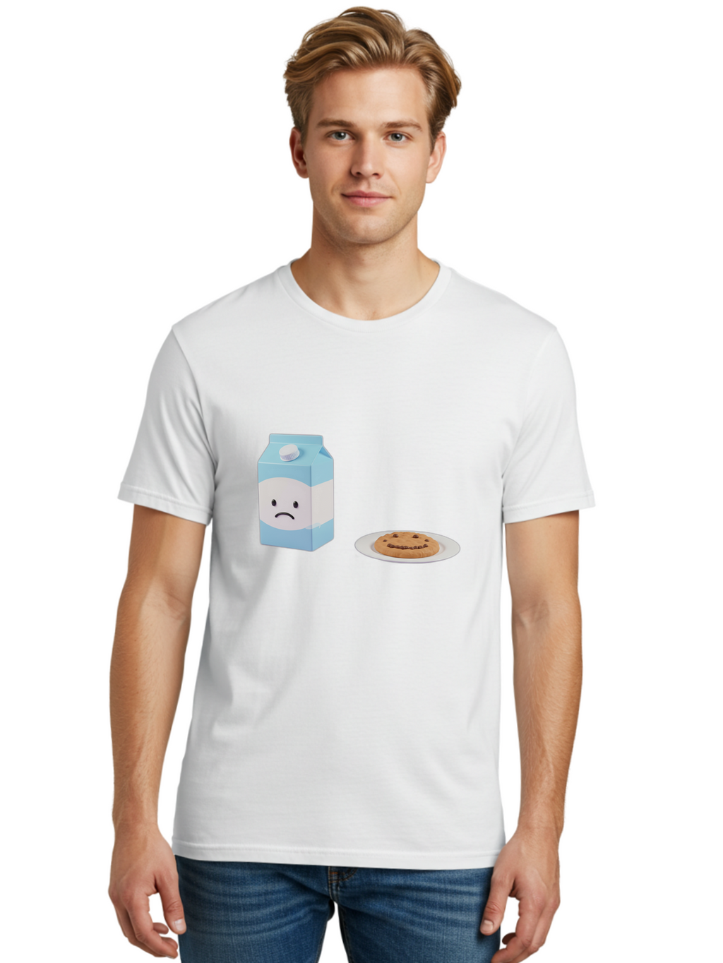 Sad-Milk-And-Happy-Cookie Men'S Graphic Tee, 100% Cotton, Comfortable Casual Summer Wear, Machine Washable, Vintage Camera, Old Camera, Antique Camera, Black Camera, Classic Photography, Photography Equipment, Nostalgic Device, Film Camera, Bai327