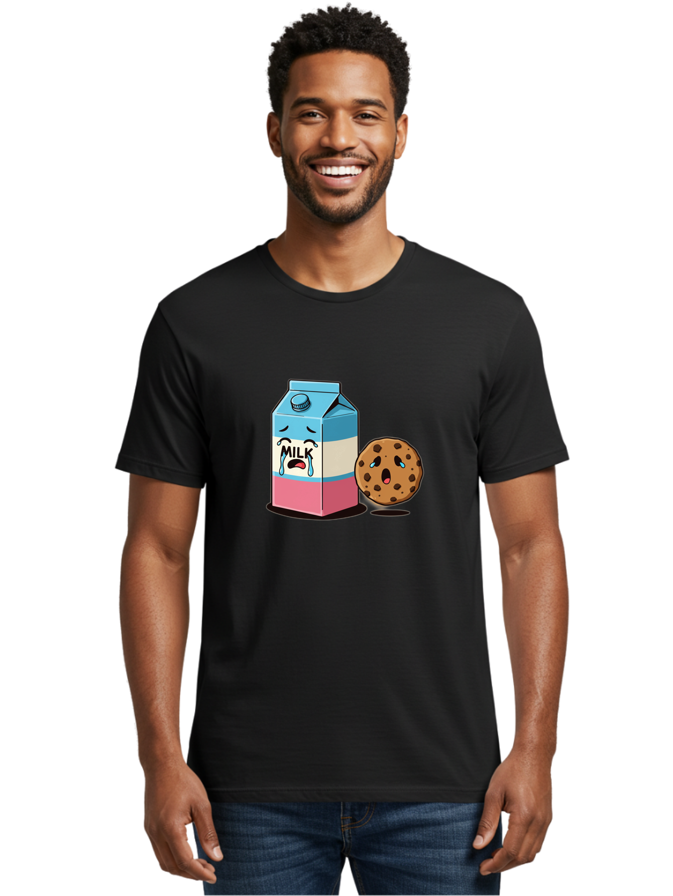 Sad-Milk-And-Shocked-Cookie Men'S Graphic Tee, 100% Cotton, Comfortable Casual Summer Wear, Machine Washable, Vintage Camera, Old Camera, Antique Camera, Black Camera, Classic Photography, Photography Equipment, Nostalgic Device, Film Camera, Bai328