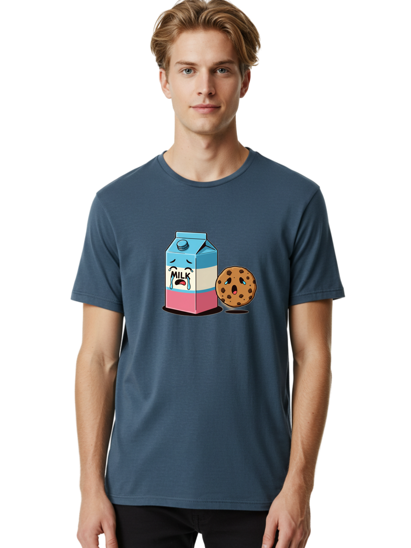 Sad-Milk-And-Shocked-Cookie Men'S Graphic Tee, 100% Cotton, Comfortable Casual Summer Wear, Machine Washable, Vintage Camera, Old Camera, Antique Camera, Black Camera, Classic Photography, Photography Equipment, Nostalgic Device, Film Camera, Bai328