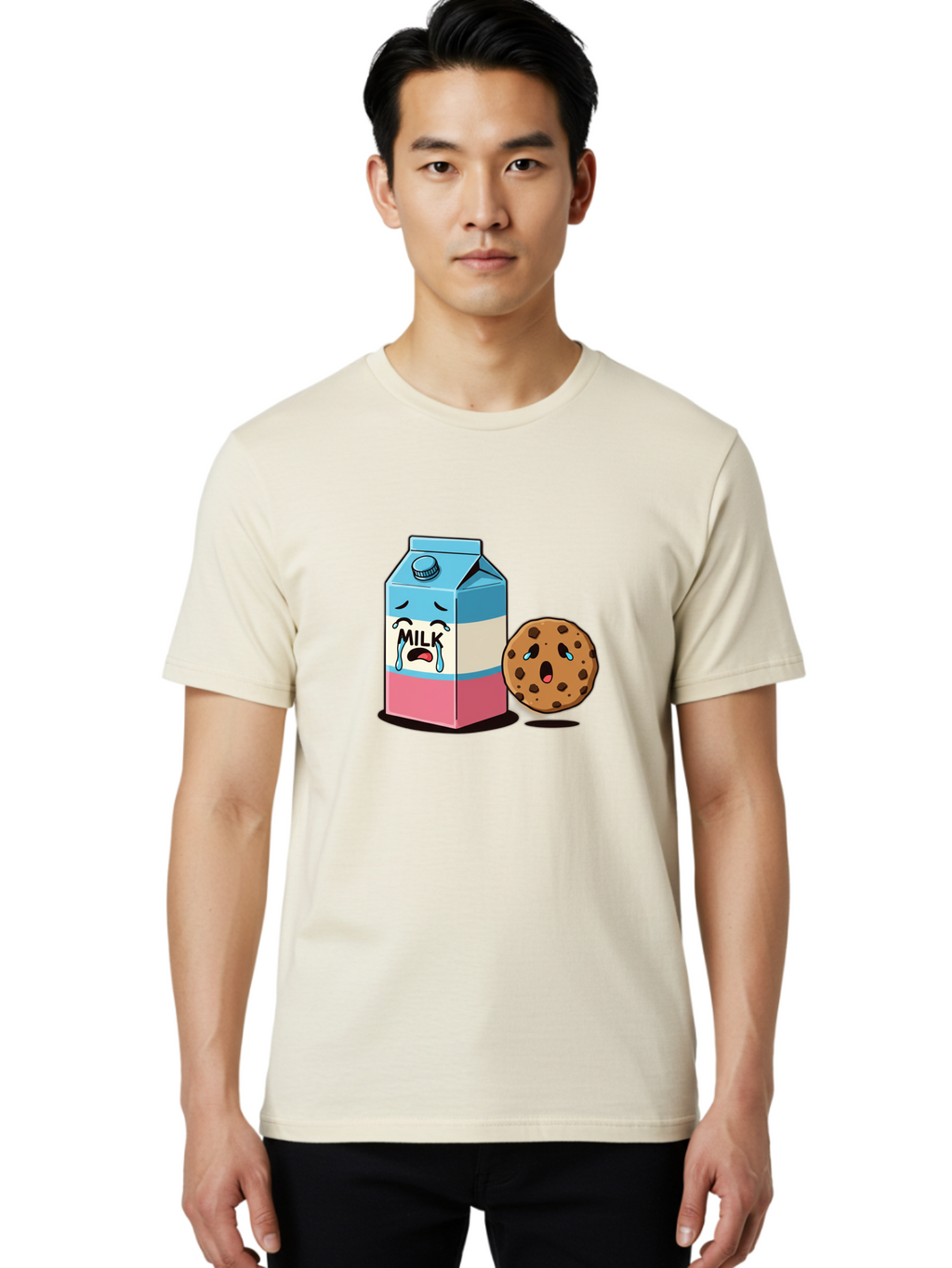 Sad-Milk-And-Shocked-Cookie Men'S Graphic Tee, 100% Cotton, Comfortable Casual Summer Wear, Machine Washable, Vintage Camera, Old Camera, Antique Camera, Black Camera, Classic Photography, Photography Equipment, Nostalgic Device, Film Camera, Bai328