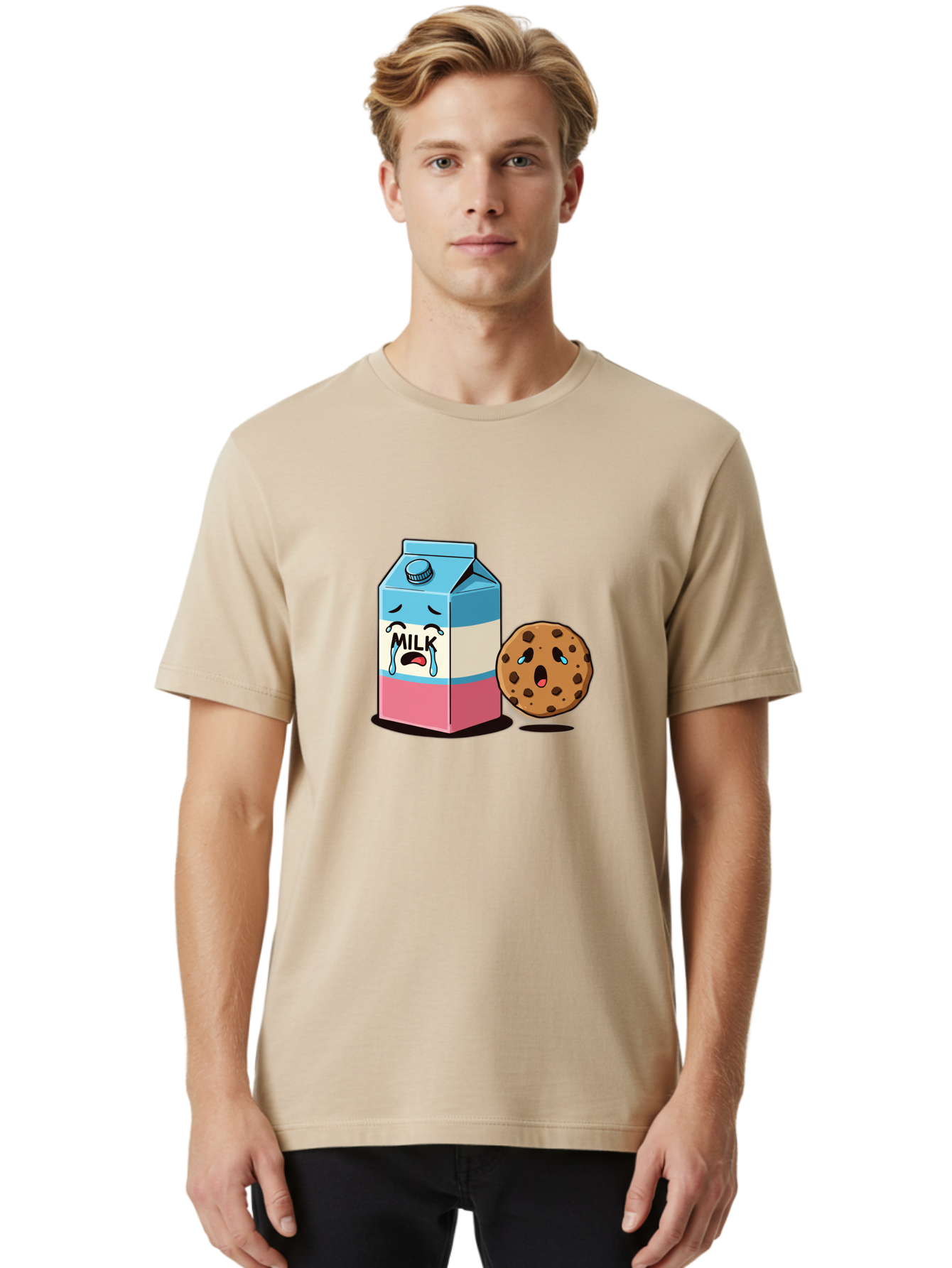 Sad-Milk-And-Shocked-Cookie Men'S Graphic Tee, 100% Cotton, Comfortable Casual Summer Wear, Machine Washable, Vintage Camera, Old Camera, Antique Camera, Black Camera, Classic Photography, Photography Equipment, Nostalgic Device, Film Camera, Bai328