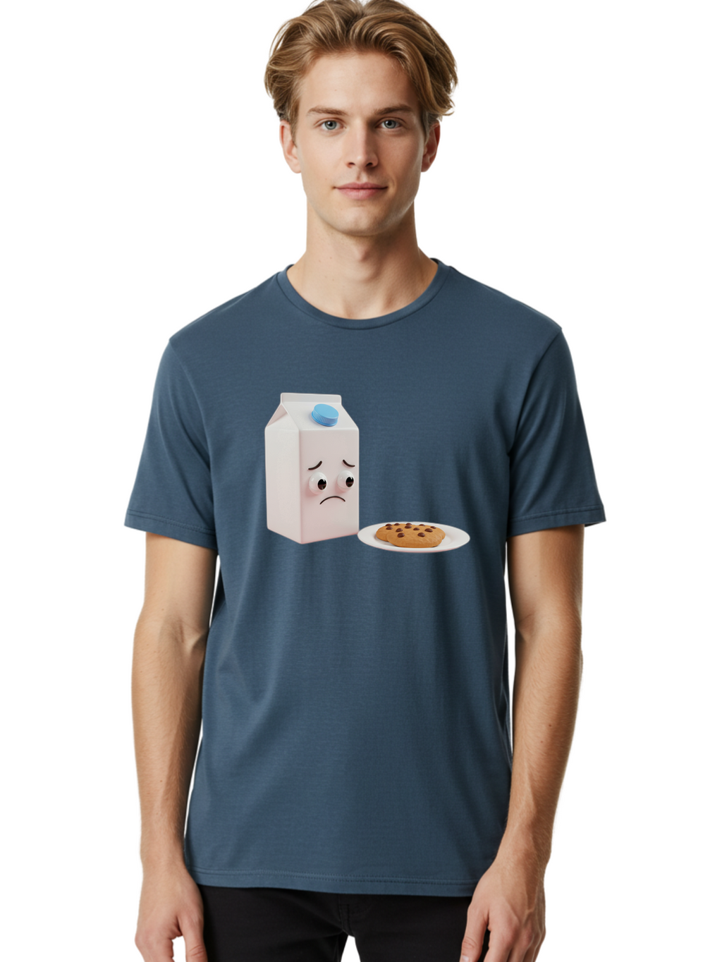 Sad-Milk-Carton-1 Men'S Graphic Tee, 100% Cotton, Comfortable Casual Summer Wear, Machine Washable, Vintage Camera, Old Camera, Antique Camera, Black Camera, Classic Photography, Photography Equipment, Nostalgic Device, Film Camera, Camera Art Bai329