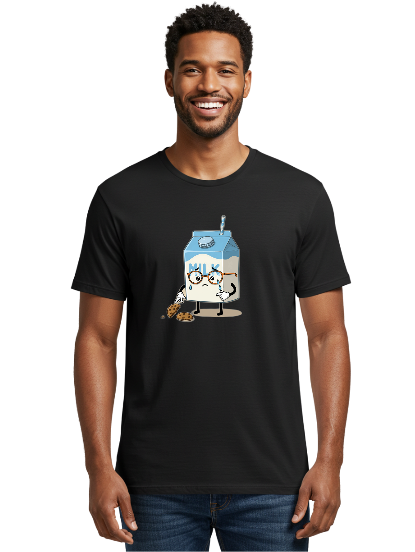 Sad-Milk-Carton Men'S Graphic Tee, 100% Cotton, Comfortable Casual Summer Wear, Machine Washable, Vintage Camera, Old Camera, Antique Camera, Black Camera, Classic Photography, Photography Equipment, Nostalgic Device, Film Camera, Camera Art Bai333
