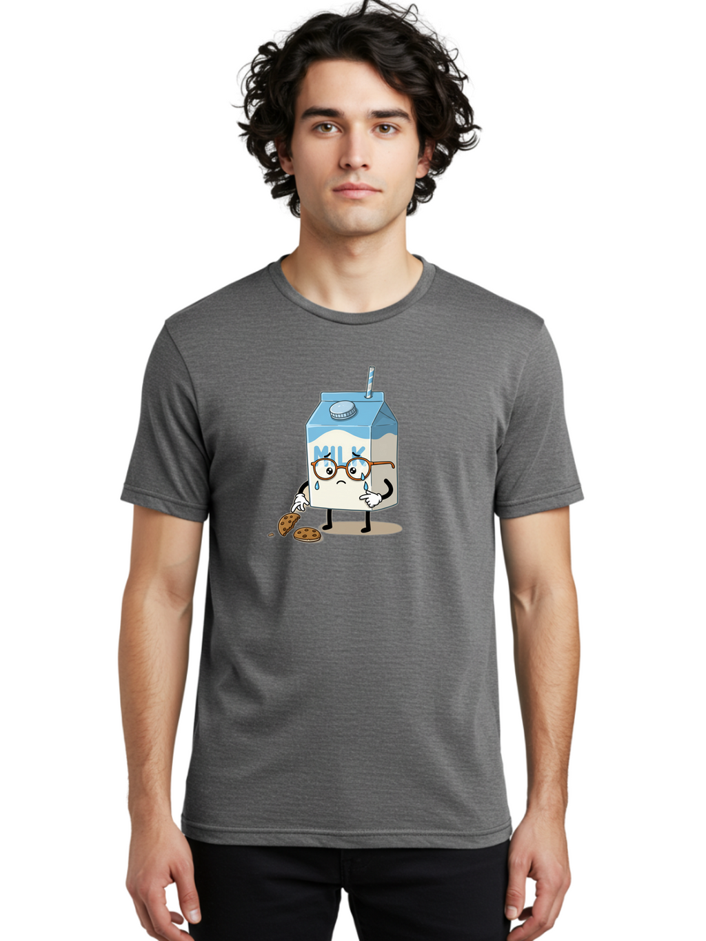 Sad-Milk-Carton Men'S Graphic Tee, 100% Cotton, Comfortable Casual Summer Wear, Machine Washable, Vintage Camera, Old Camera, Antique Camera, Black Camera, Classic Photography, Photography Equipment, Nostalgic Device, Film Camera, Camera Art Bai333