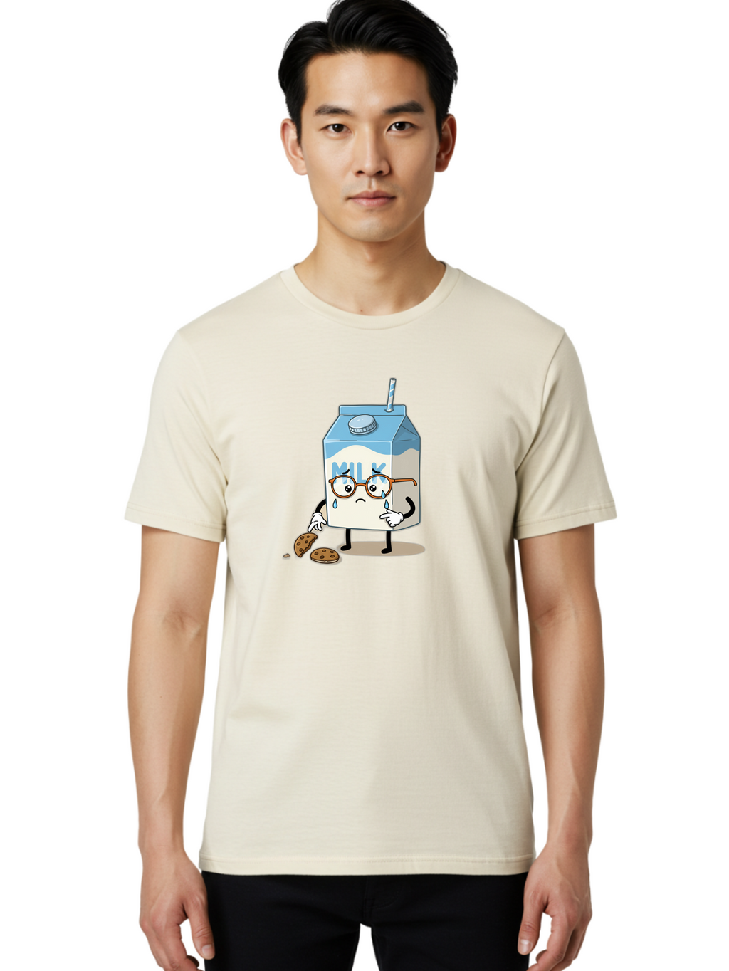 Sad-Milk-Carton Men'S Graphic Tee, 100% Cotton, Comfortable Casual Summer Wear, Machine Washable, Vintage Camera, Old Camera, Antique Camera, Black Camera, Classic Photography, Photography Equipment, Nostalgic Device, Film Camera, Camera Art Bai333