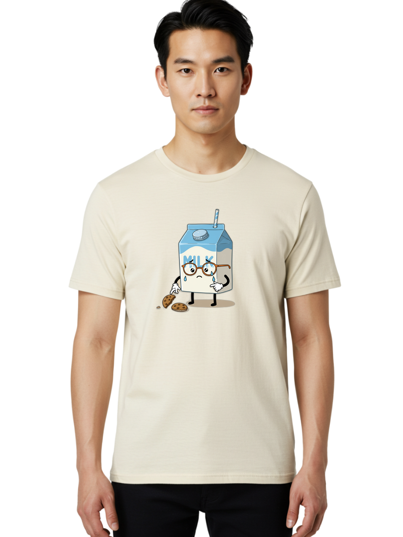 Sad-Milk-Carton Men'S Graphic Tee, 100% Cotton, Comfortable Casual Summer Wear, Machine Washable, Vintage Camera, Old Camera, Antique Camera, Black Camera, Classic Photography, Photography Equipment, Nostalgic Device, Film Camera, Camera Art Bai333