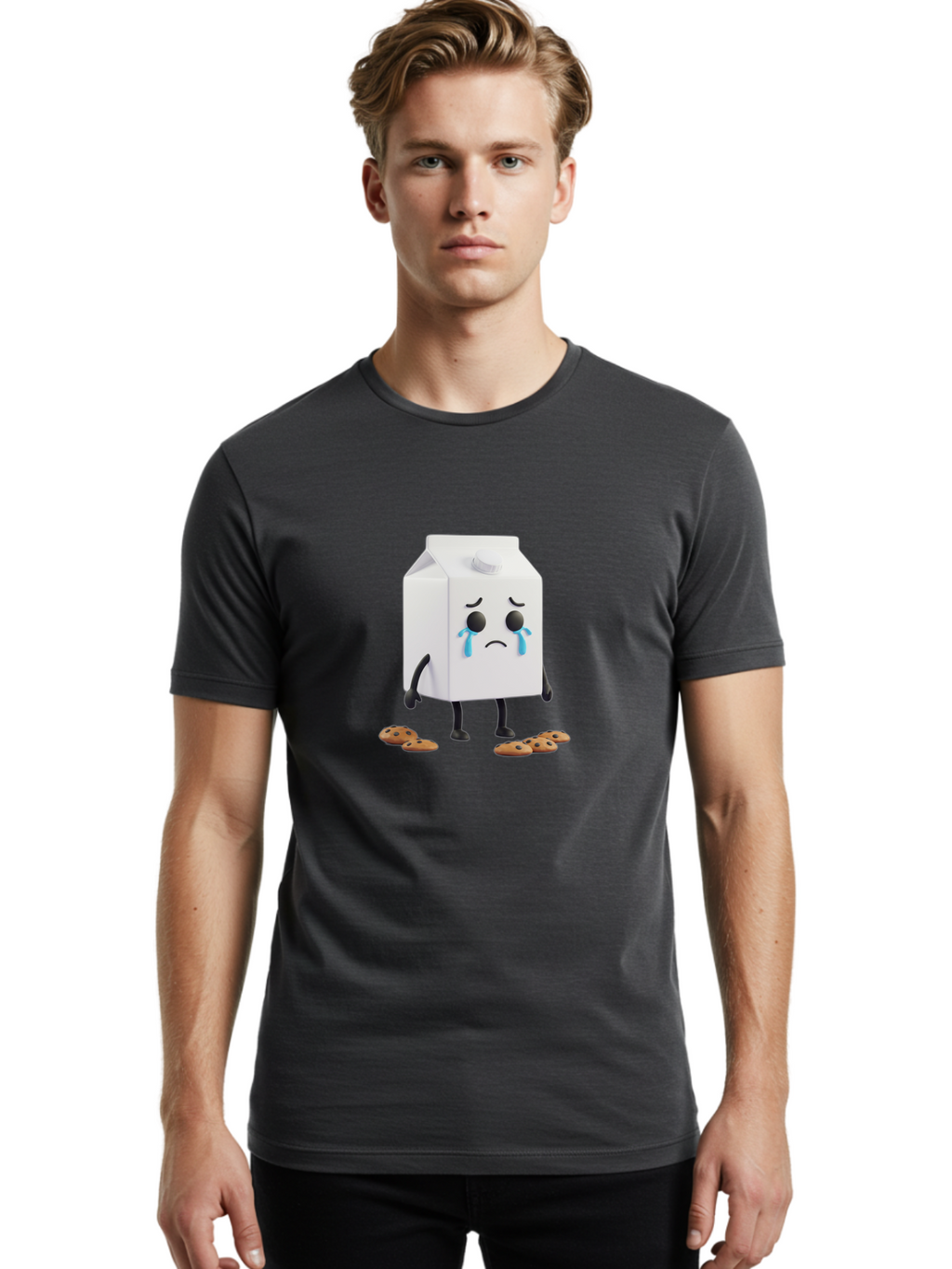 Sad-Milk Men'S Graphic Tee, 100% Cotton, Comfortable Casual Summer Wear, Machine Washable, Vintage Camera, Old Camera, Antique Camera, Black Camera, Classic Photography, Photography Equipment, Nostalgic Device, Film Camera, Camera Art Bai336