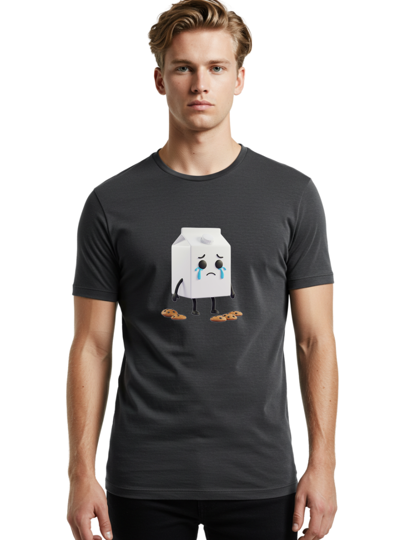 Sad-Milk Men'S Graphic Tee, 100% Cotton, Comfortable Casual Summer Wear, Machine Washable, Vintage Camera, Old Camera, Antique Camera, Black Camera, Classic Photography, Photography Equipment, Nostalgic Device, Film Camera, Camera Art Bai336