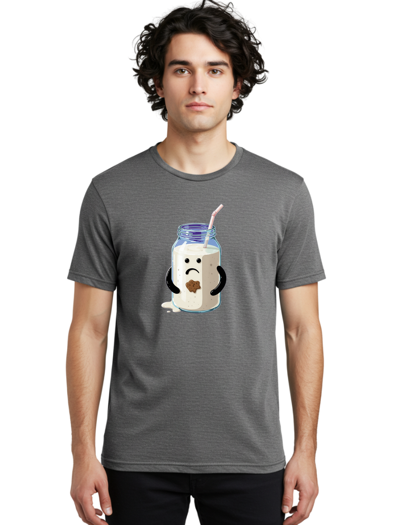 Sad-Milkshake Men'S Graphic Tee, 100% Cotton, Comfortable Casual Summer Wear, Machine Washable, Vintage Camera, Old Camera, Antique Camera, Black Camera, Classic Photography, Photography Equipment, Nostalgic Device, Film Camera, Camera Art Bai337