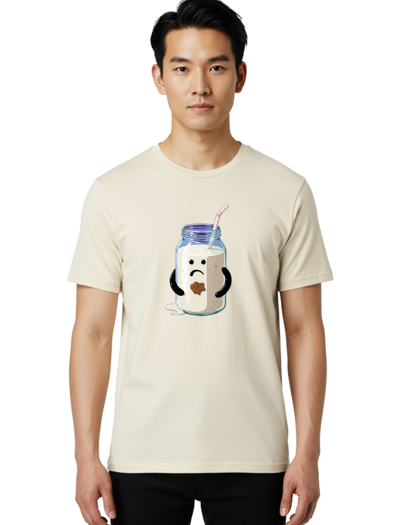 Sad-Milkshake Men'S Graphic Tee, 100% Cotton, Comfortable Casual Summer Wear, Machine Washable, Vintage Camera, Old Camera, Antique Camera, Black Camera, Classic Photography, Photography Equipment, Nostalgic Device, Film Camera, Camera Art Bai337