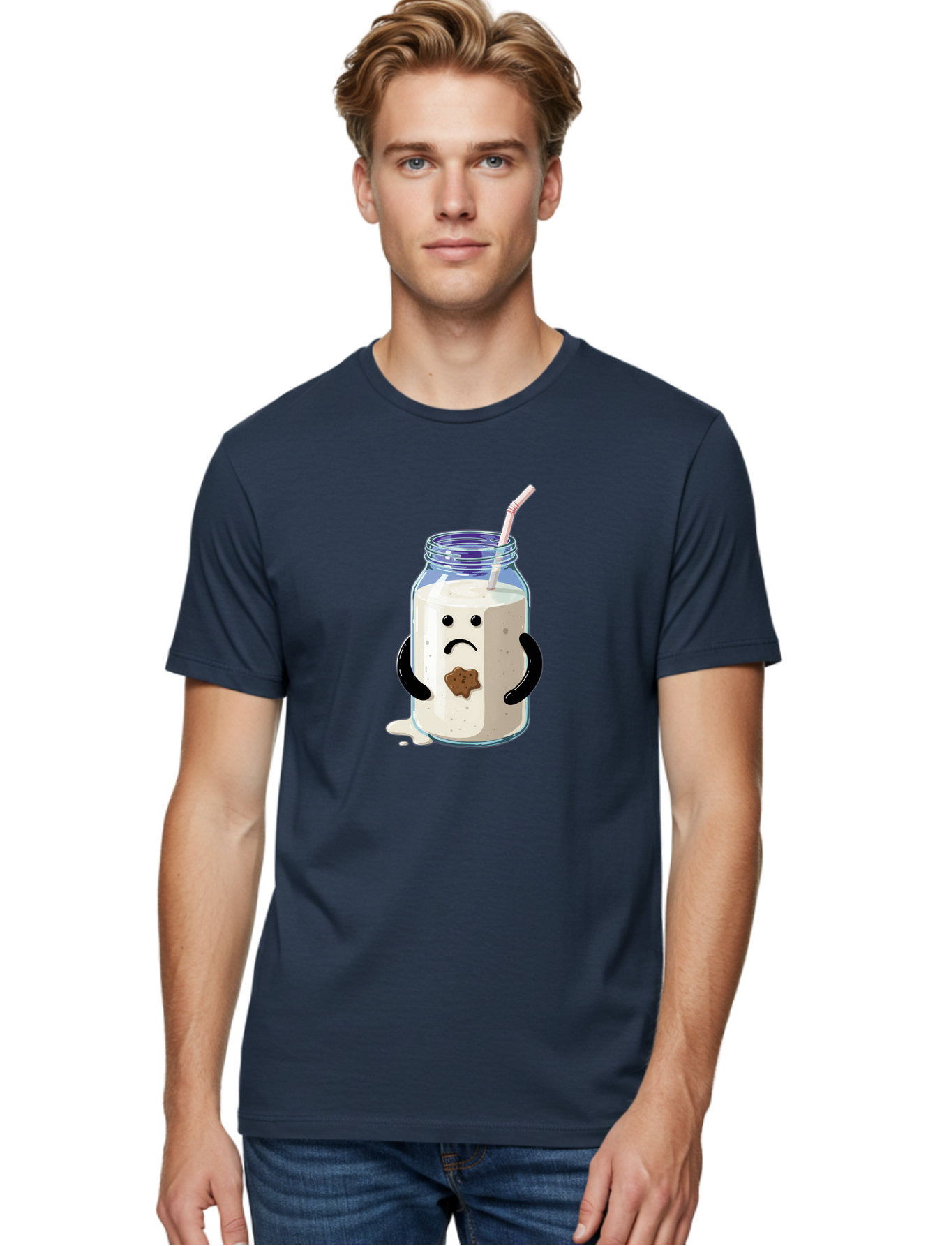 Sad-Milkshake Men'S Graphic Tee, 100% Cotton, Comfortable Casual Summer Wear, Machine Washable, Vintage Camera, Old Camera, Antique Camera, Black Camera, Classic Photography, Photography Equipment, Nostalgic Device, Film Camera, Camera Art Bai337