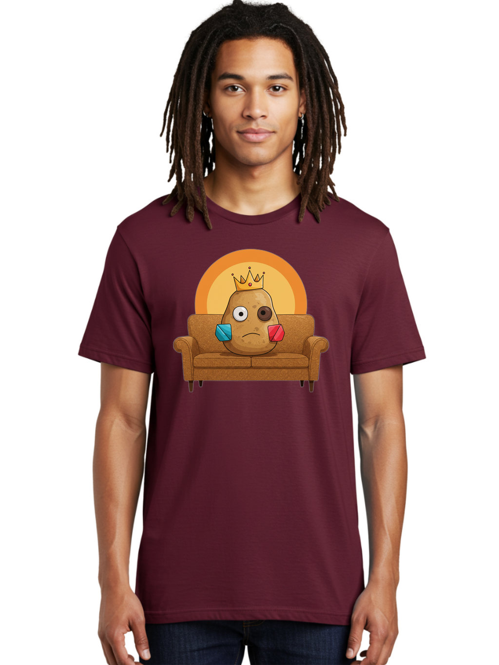 Sad-Potato Men'S Graphic Tee, 100% Cotton, Comfortable Casual Summer Wear, Machine Washable, Vintage Camera, Old Camera, Antique Camera, Black Camera, Classic Photography, Photography Equipment, Nostalgic Device, Film Camera, Camera Art Bai341