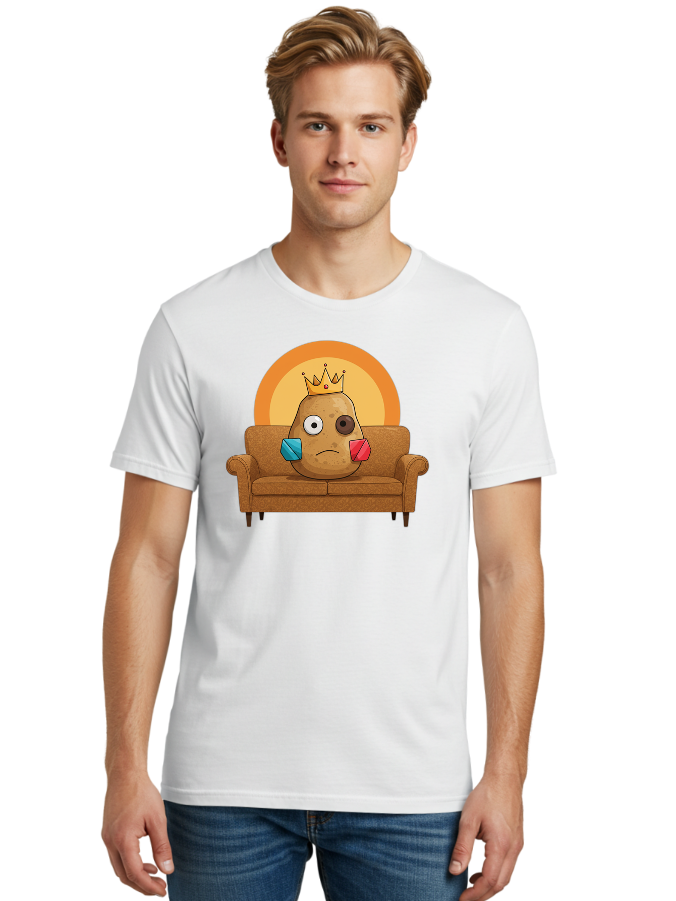 Sad-Potato Men'S Graphic Tee, 100% Cotton, Comfortable Casual Summer Wear, Machine Washable, Vintage Camera, Old Camera, Antique Camera, Black Camera, Classic Photography, Photography Equipment, Nostalgic Device, Film Camera, Camera Art Bai341