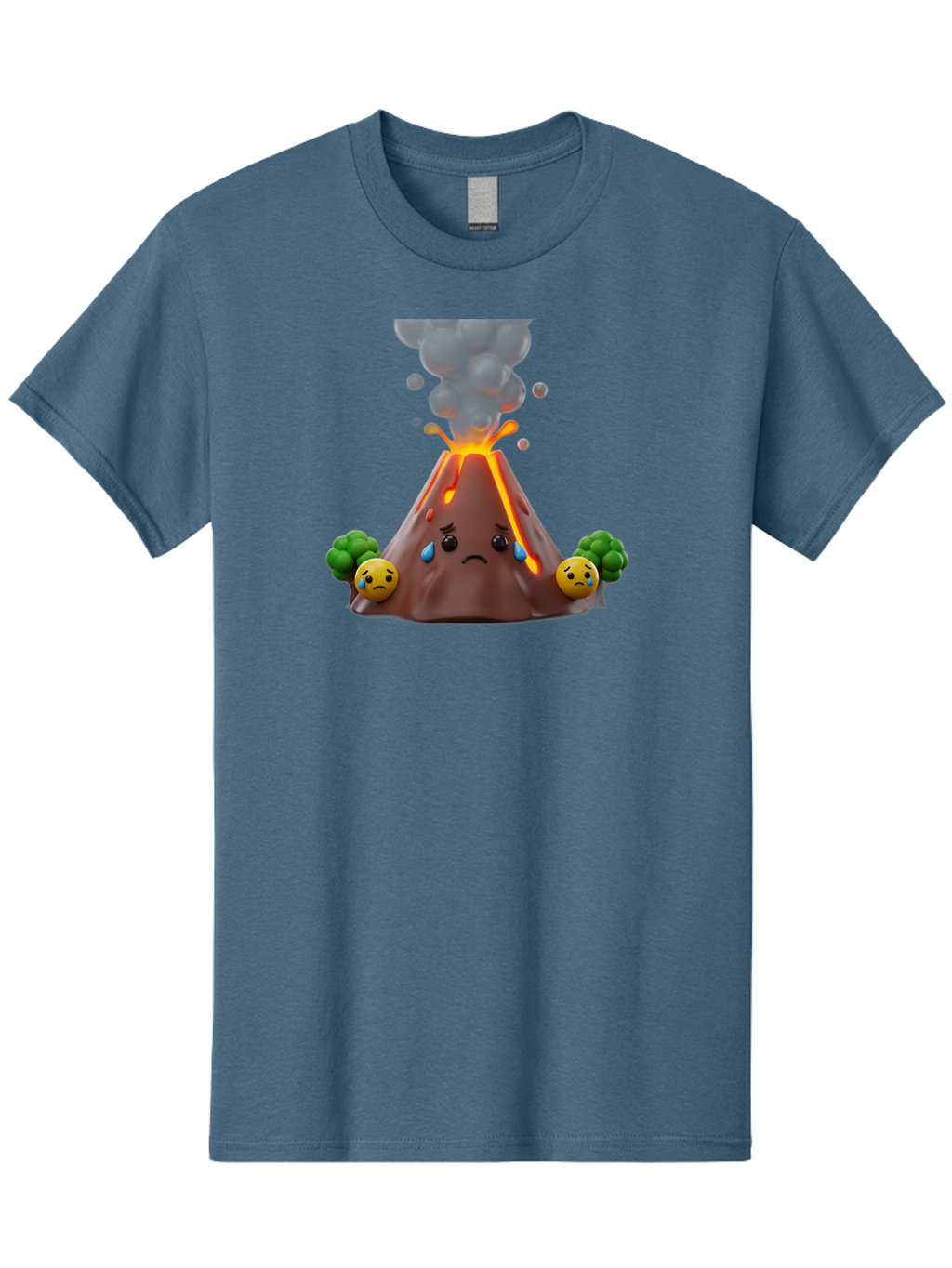 Sad-Volcano-1 Men'S Graphic Tee, 100% Cotton, Comfortable Casual Summer Wear, Machine Washable, Vintage Camera, Old Camera, Antique Camera, Black Camera, Classic Photography, Photography Equipment, Nostalgic Device, Film Camera, Camera Art Bai342