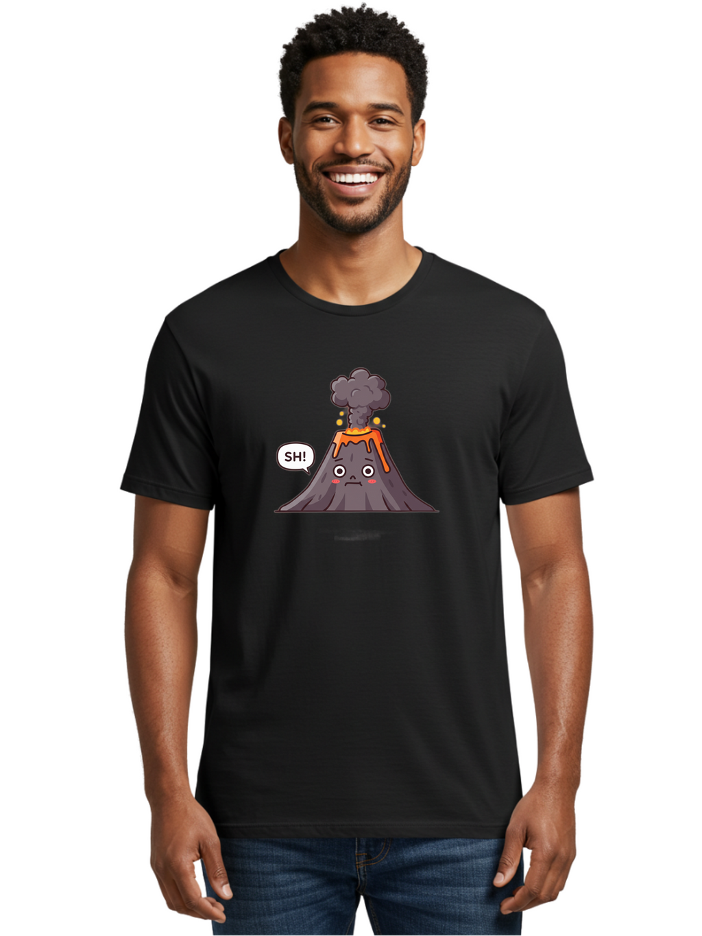 Sh-Volcano Men'S Graphic Tee, 100% Cotton, Comfortable Casual Summer Wear, Machine Washable, Vintage Camera, Old Camera, Antique Camera, Black Camera, Classic Photography, Photography Equipment, Nostalgic Device, Film Camera, Camera Art Bai351