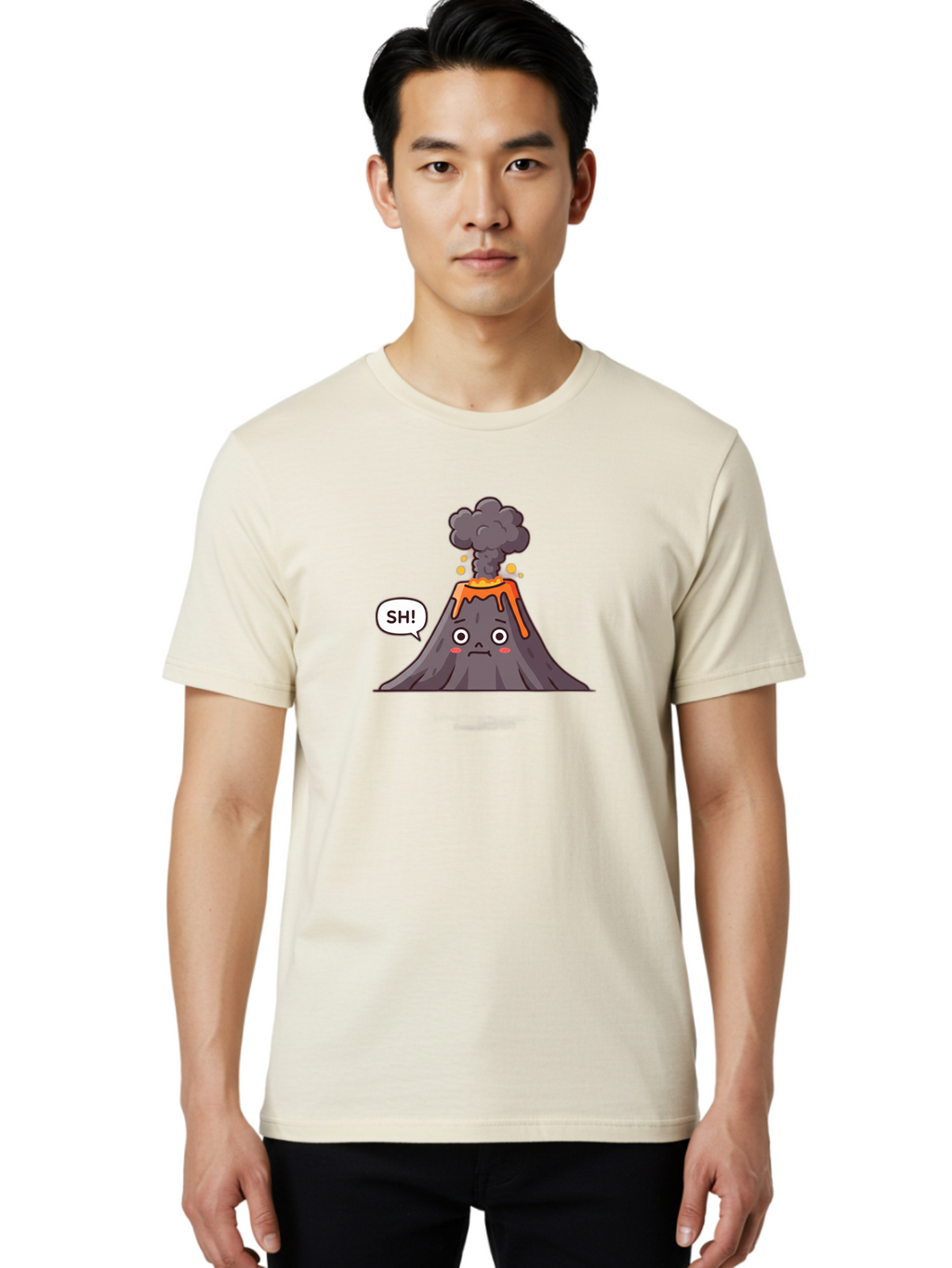 Sh-Volcano Men'S Graphic Tee, 100% Cotton, Comfortable Casual Summer Wear, Machine Washable, Vintage Camera, Old Camera, Antique Camera, Black Camera, Classic Photography, Photography Equipment, Nostalgic Device, Film Camera, Camera Art Bai351
