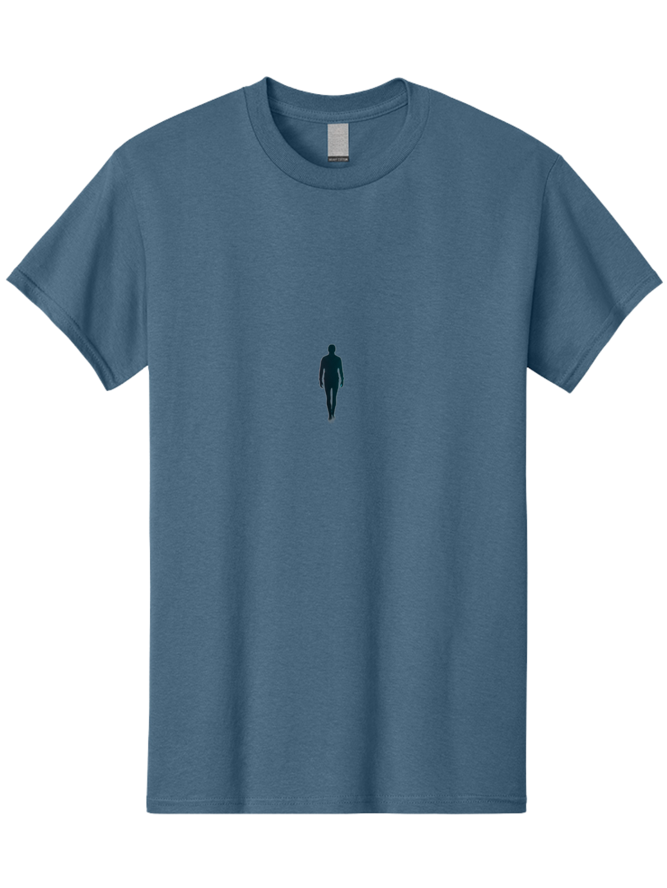 Silhouette-Walking Men'S Graphic Tee, 100% Cotton, Comfortable Casual Summer Wear, Machine Washable, Vintage Camera, Old Camera, Antique Camera, Black Camera, Classic Photography, Photography Equipment, Nostalgic Device, Film Camera, Bai358