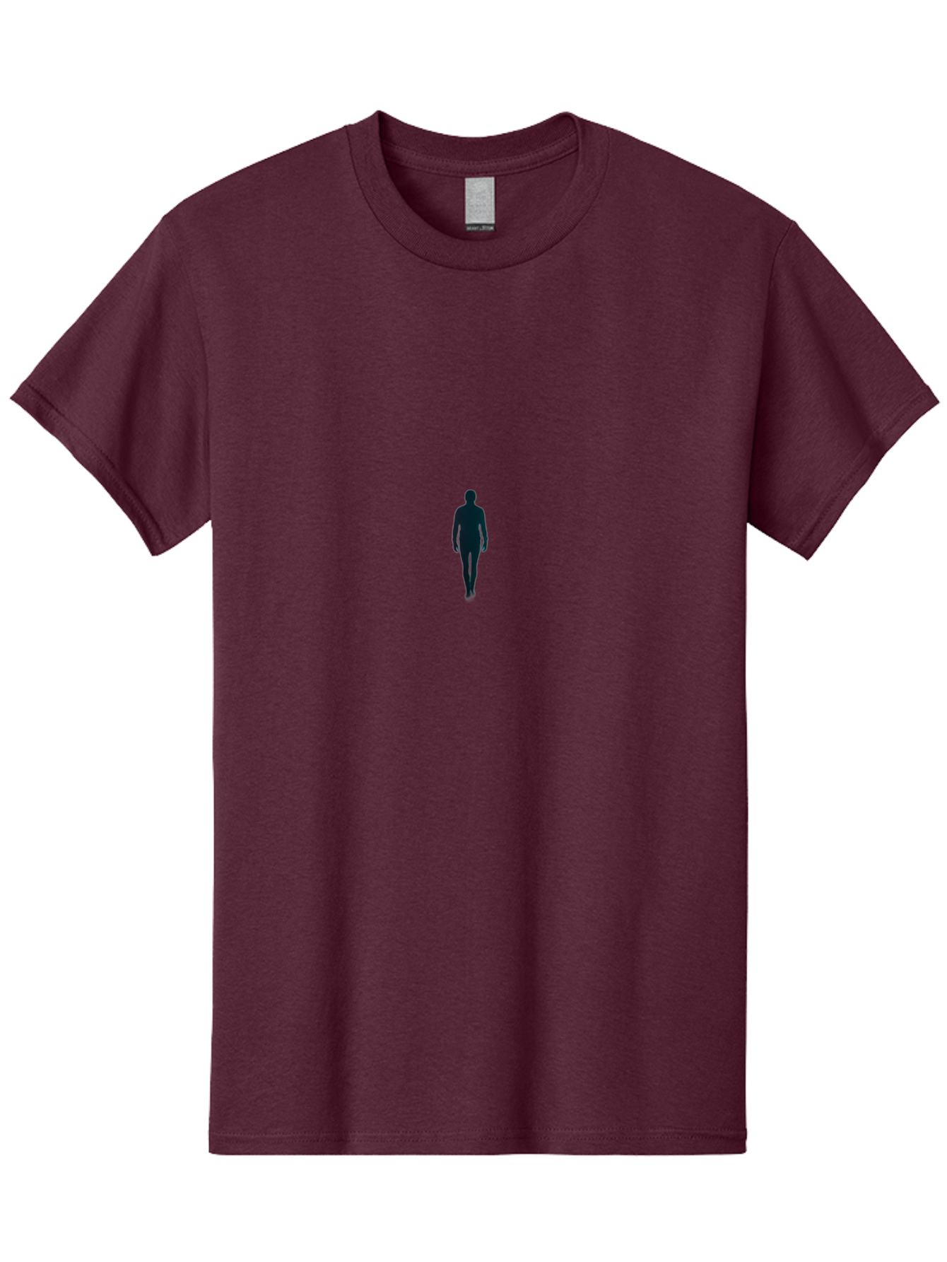 Silhouette-Walking Men'S Graphic Tee, 100% Cotton, Comfortable Casual Summer Wear, Machine Washable, Vintage Camera, Old Camera, Antique Camera, Black Camera, Classic Photography, Photography Equipment, Nostalgic Device, Film Camera, Bai358