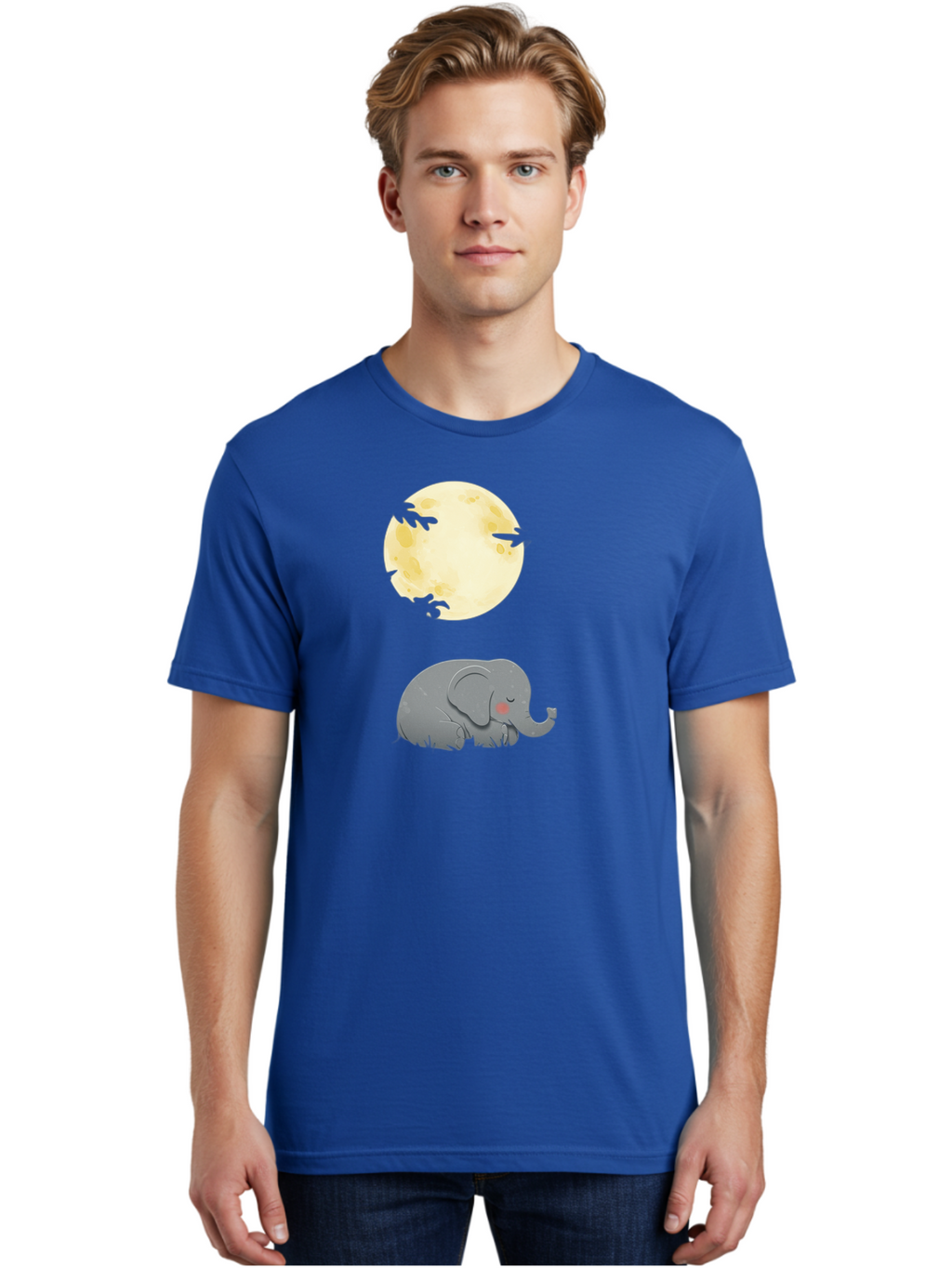 Sleeping-Elephant-1 Men'S Graphic Tee, 100% Cotton, Comfortable Casual Summer Wear, Machine Washable, Vintage Camera, Old Camera, Antique Camera, Black Camera, Classic Photography, Photography Equipment, Nostalgic Device, Film Camera, Bai360
