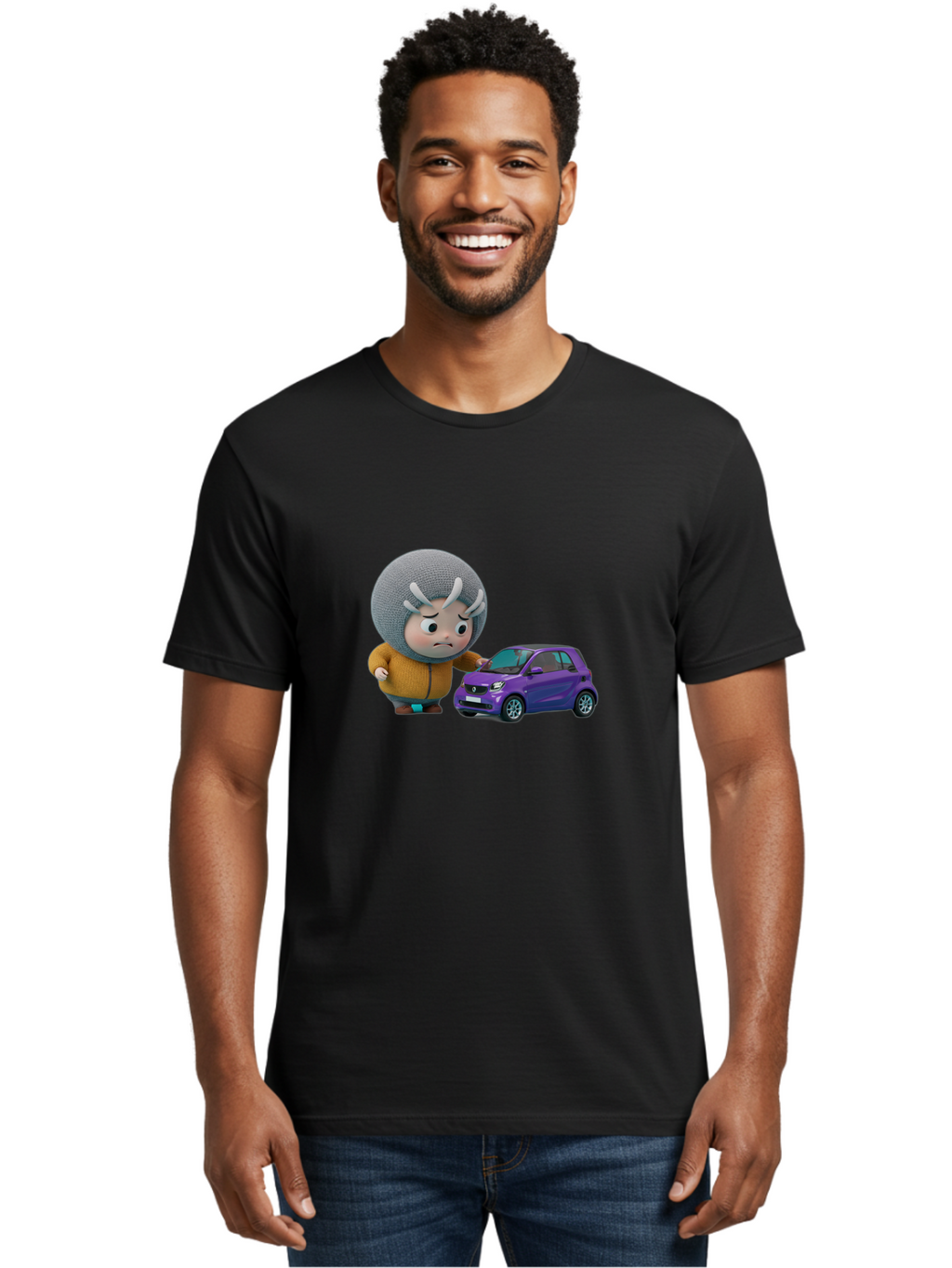 Smart-Car-Cartoon-Character Men'S Graphic Tee, 100% Cotton, Comfortable Casual Summer Wear, Machine Washable, Vintage Camera, Old Camera, Antique Camera, Black Camera, Classic Photography, Photography Equipment, Nostalgic Device, Film Camera, Bai365