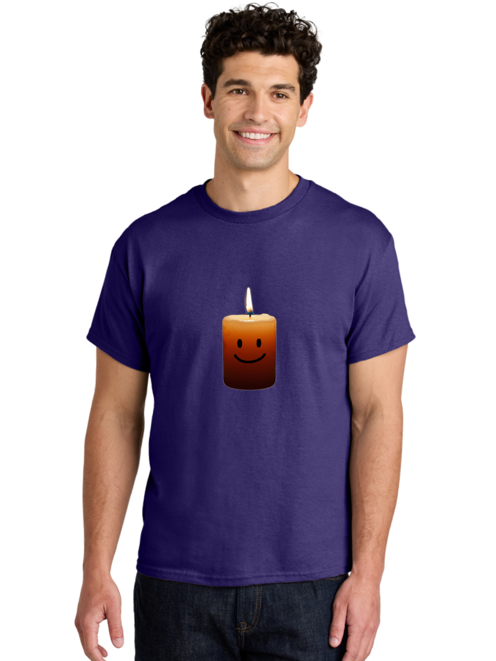 Smiley-Candle-3 Men'S Graphic Tee, 100% Cotton, Comfortable Casual Summer Wear, Machine Washable, Vintage Camera, Old Camera, Antique Camera, Black Camera, Classic Photography, Photography Equipment, Nostalgic Device, Film Camera, Camera Art Bai369