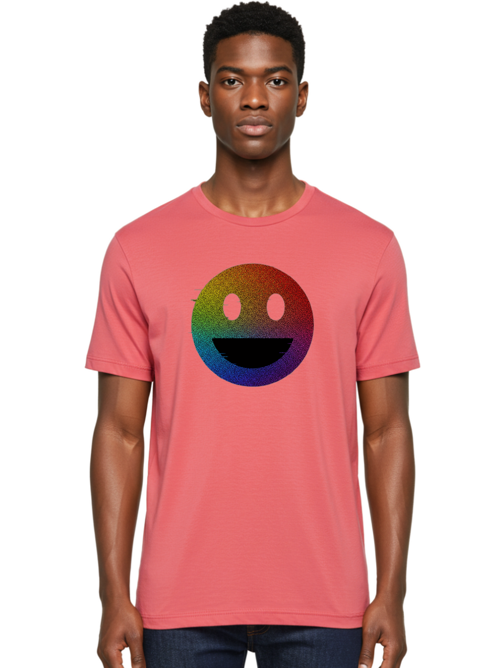 Smiley-Face Men'S Graphic Tee, 100% Cotton, Comfortable Casual Summer Wear, Machine Washable, Vintage Camera, Old Camera, Antique Camera, Black Camera, Classic Photography, Photography Equipment, Nostalgic Device, Film Camera, Camera Art Bai375